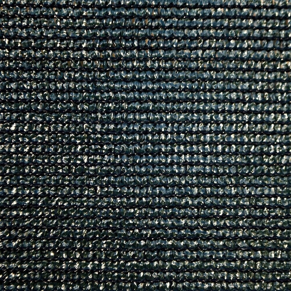 ALEKO 6'x25' Green Fence Privacy Screen Mesh Fabric With Grommets - 6 feet tall x 25 feet long