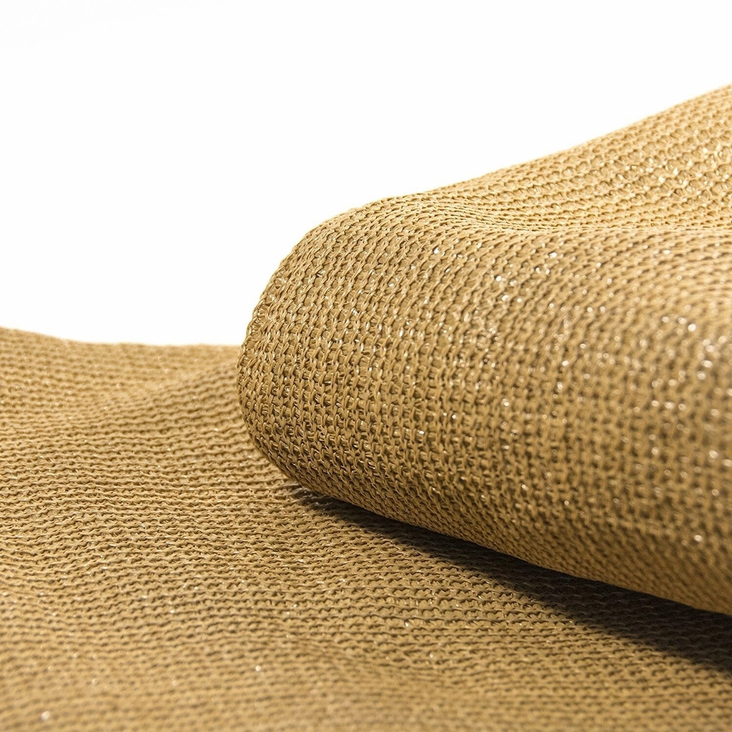 ALEKO Beige 8'X50'Outdoor Windscreen Fence Privacy Screen with Grommet - 8 feet tall x 50 feet long