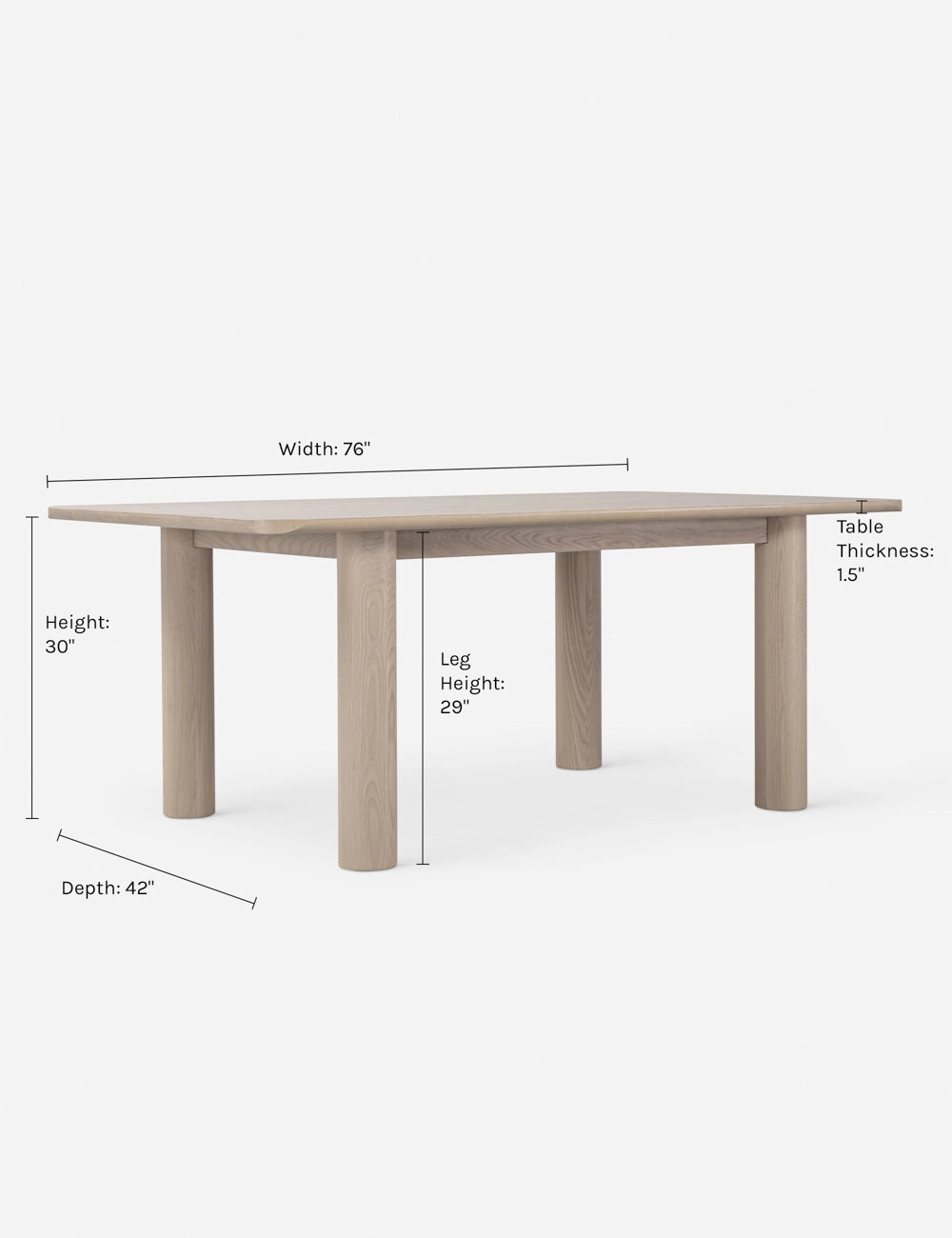 Arc Dining Table by Sun at Six