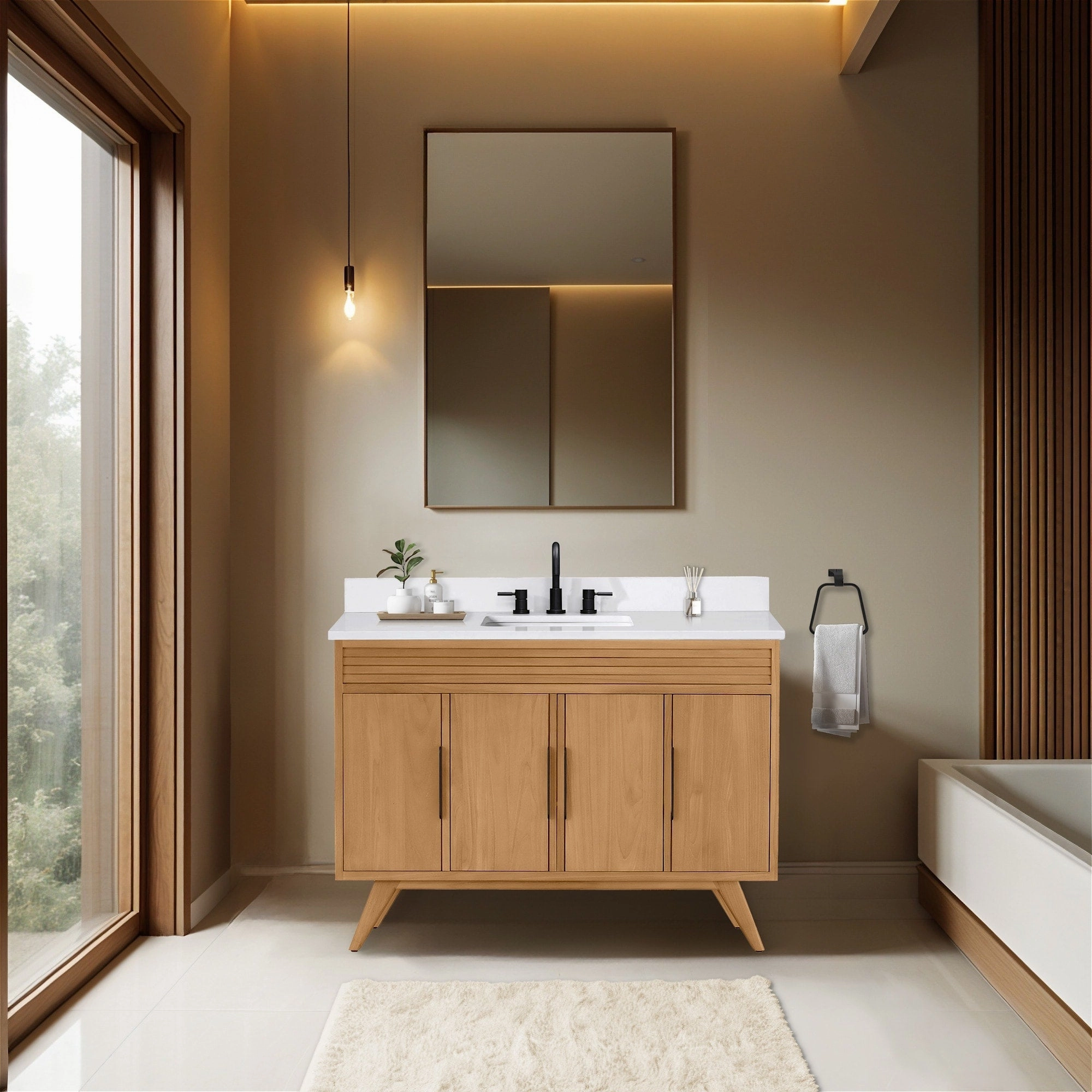 Avanity TAYLOR-VS49-QW Taylor 49 Free Standing Single Basin Vanity