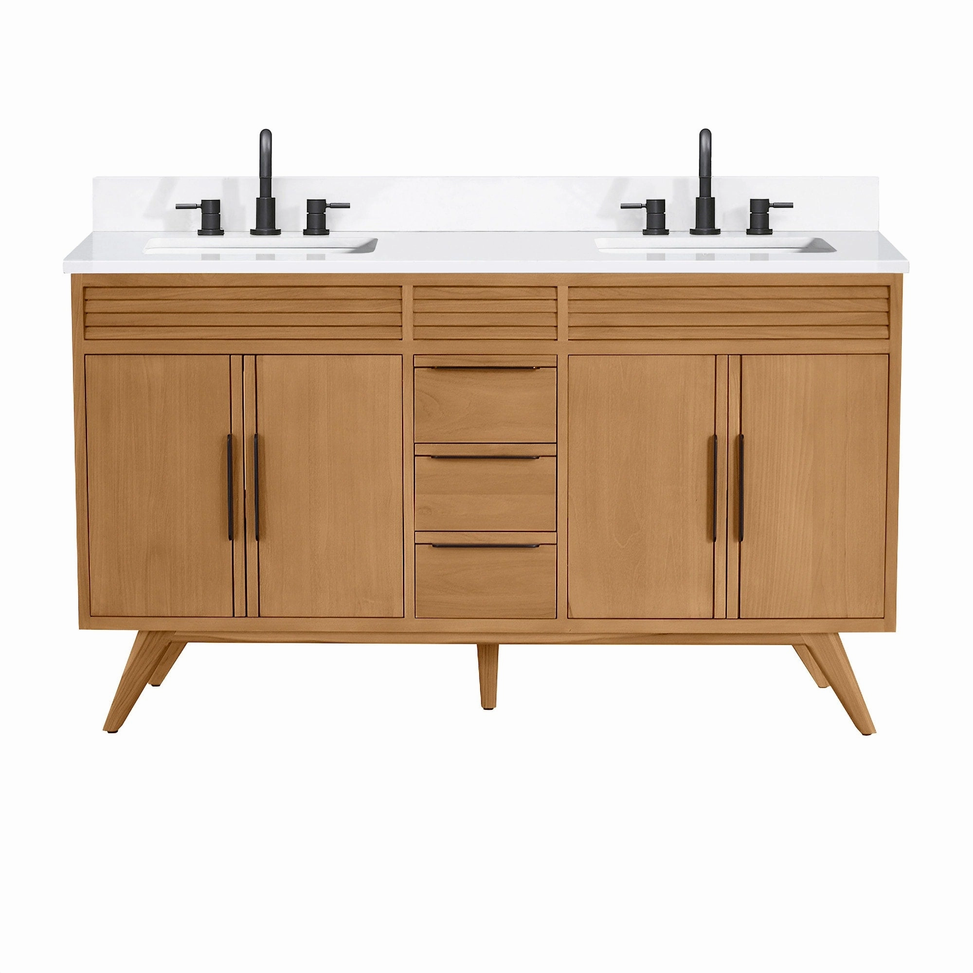 Avanity TAYLOR-VS61-QW Taylor 61 Free Standing Double Basin Vanity