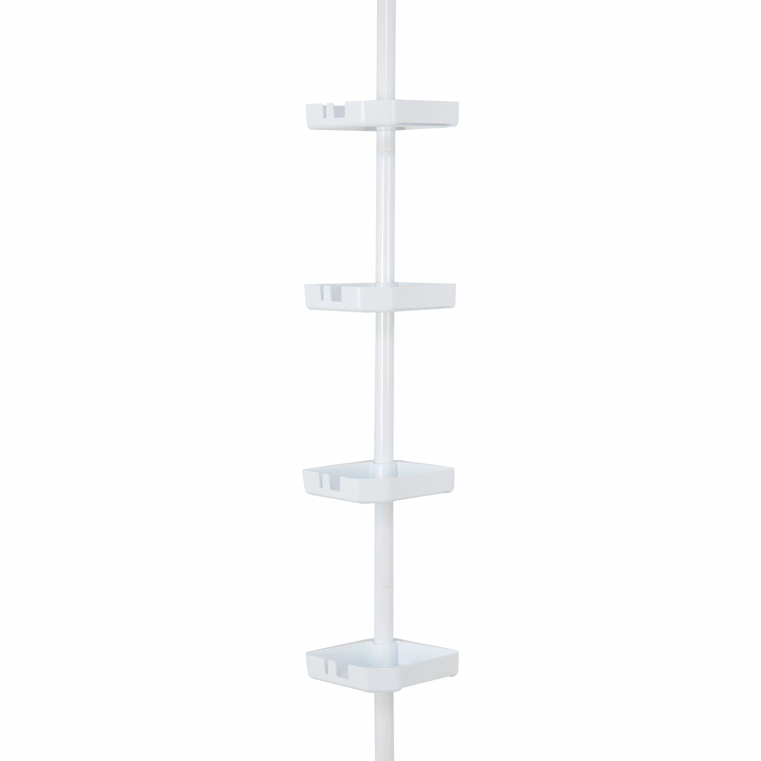 Bath Bliss 4 Tier Tension Corner Shower Organizer Caddy