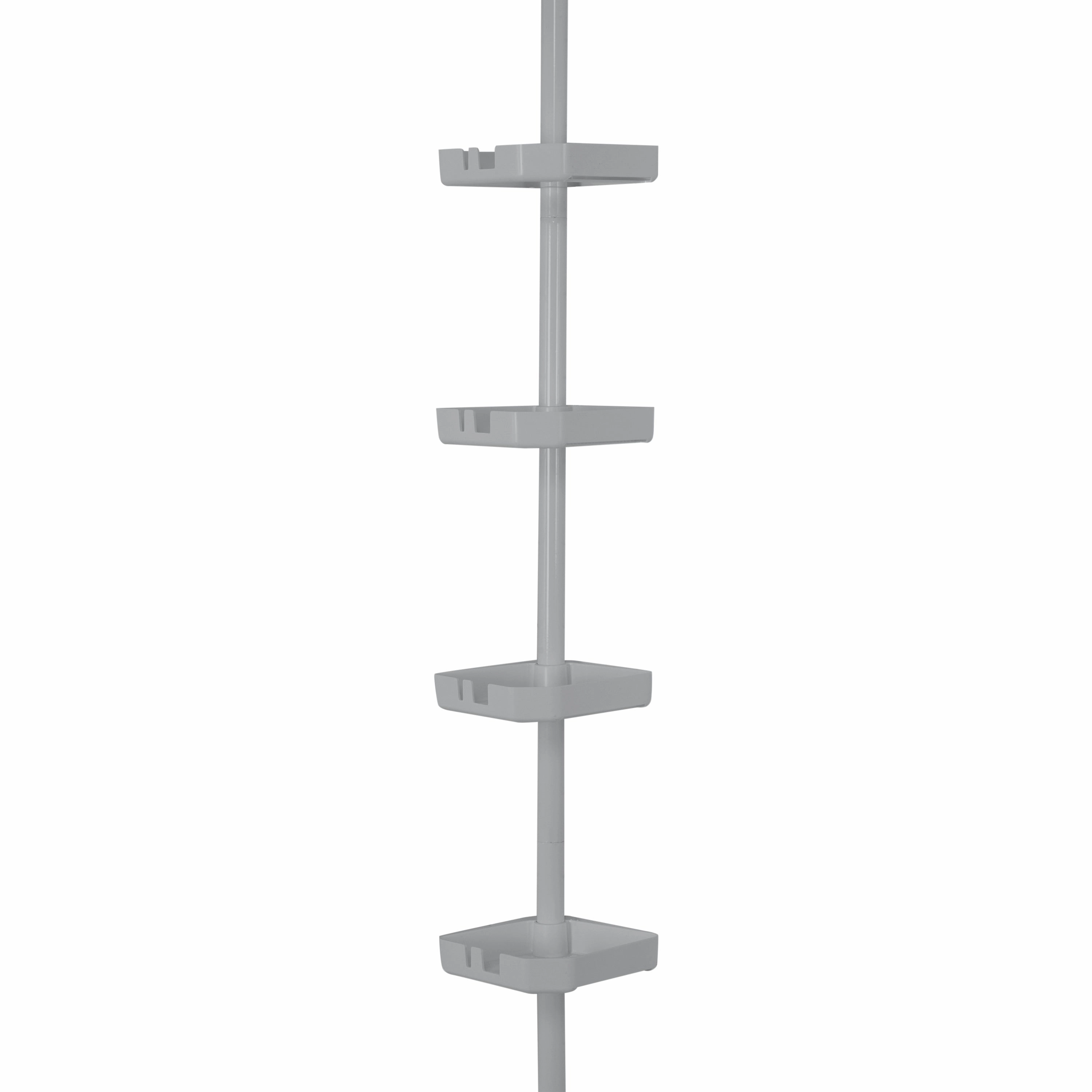 Bath Bliss 4 Tier Tension Corner Shower Organizer Caddy