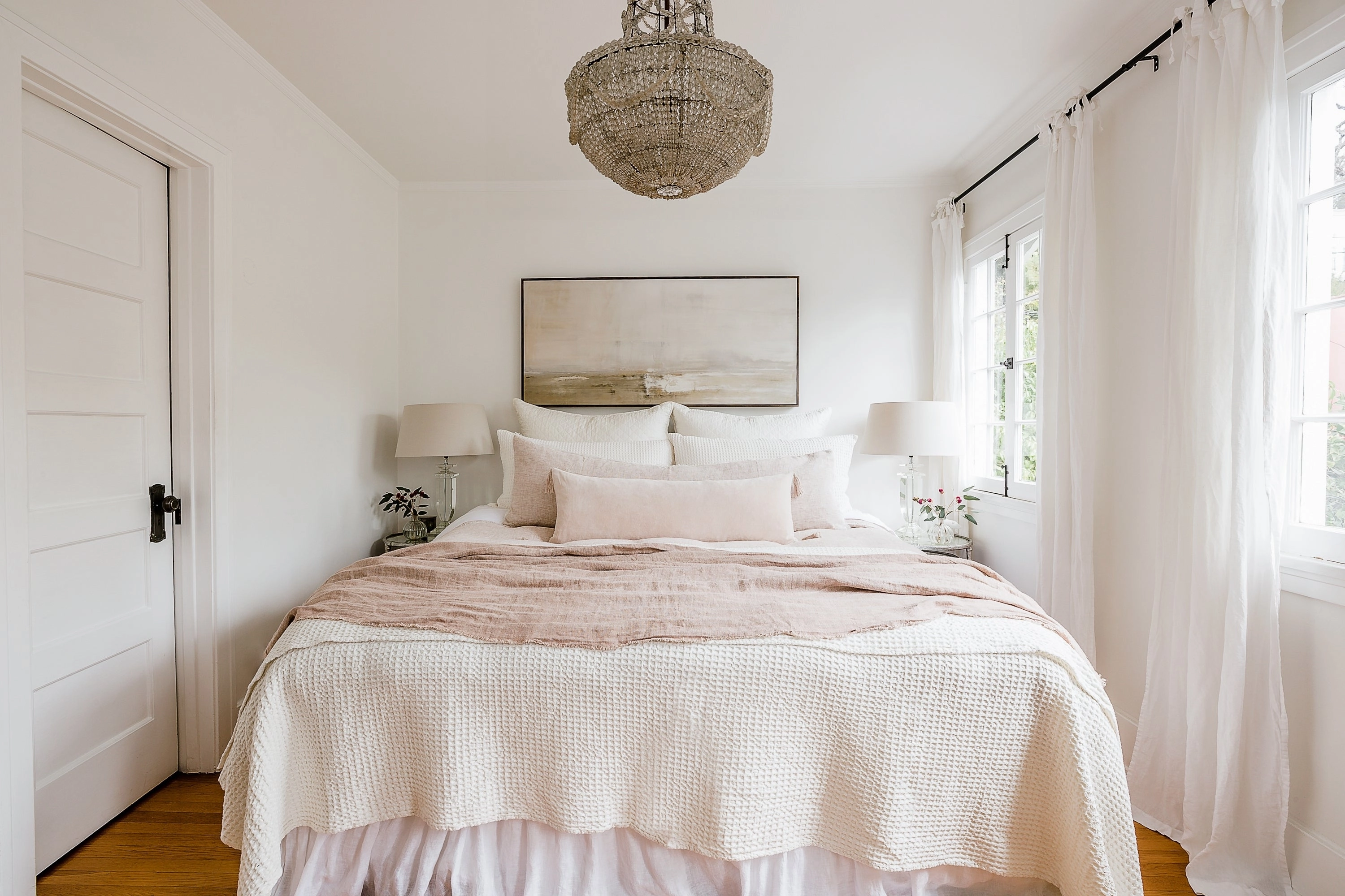 Bianca Velvet Pillow by Pom Pom at Home