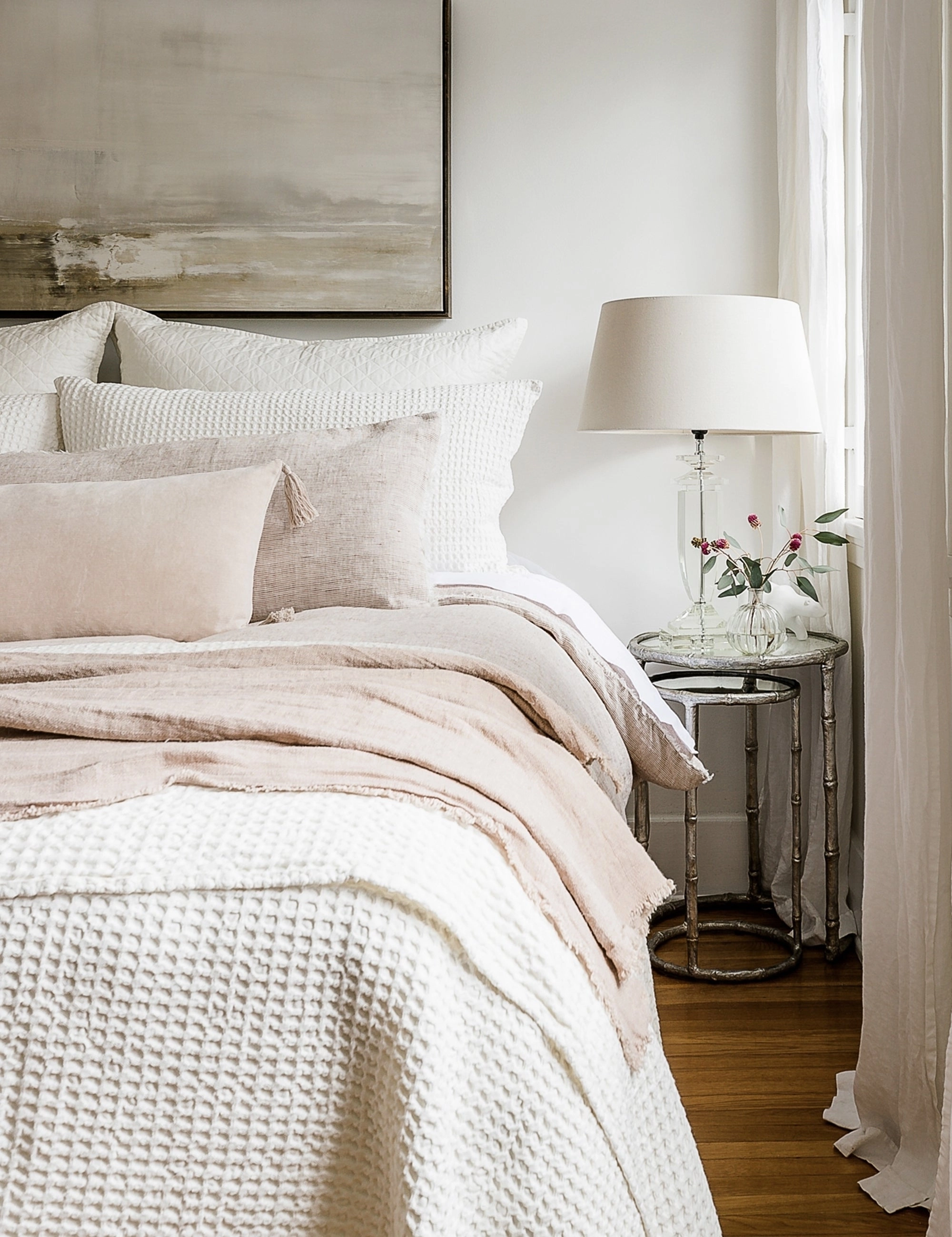 Bianca Velvet Pillow by Pom Pom at Home