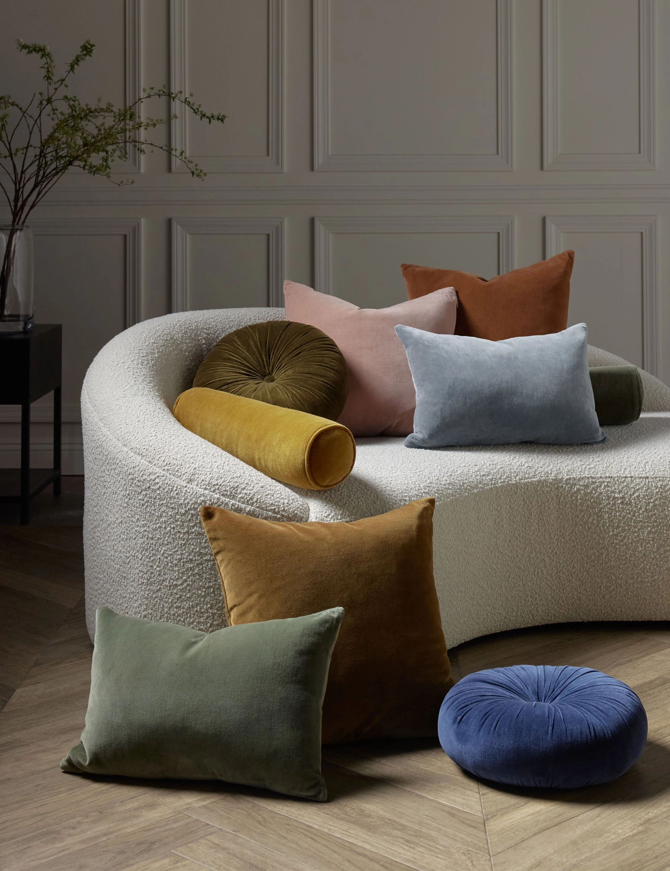 Charlotte Velvet Pillow