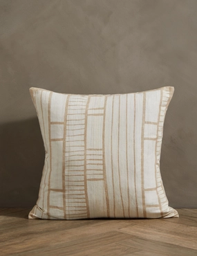 Chute Silk Pillow. Natural by Hadiya Williams