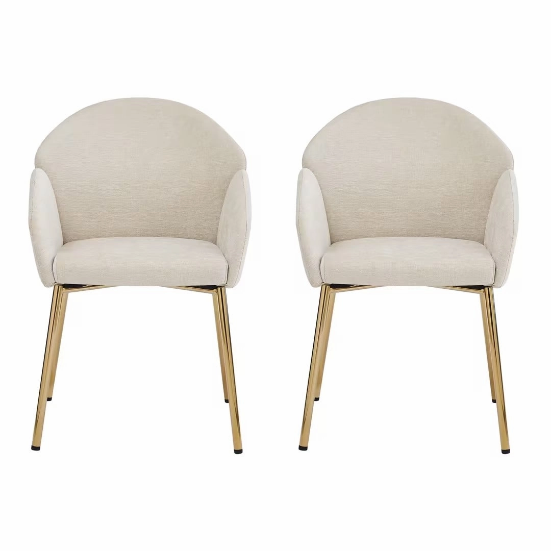 Contemporary Dining Chair Set of 2. Blending Style and Comfort for a Sophisticated Dining Experience.