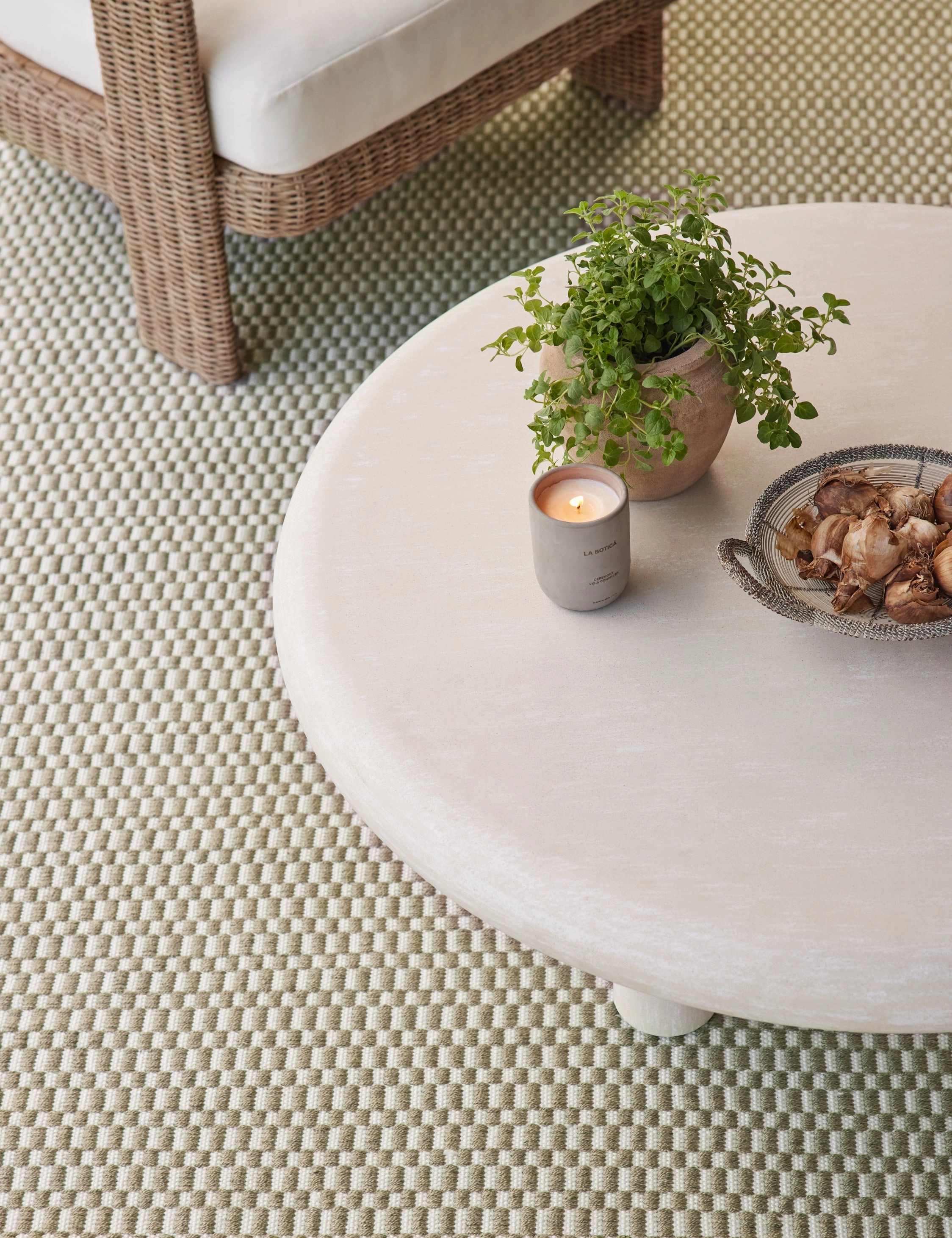 Dante Handwoven Indoor/Outdoor Rug Swatch 12 x 12