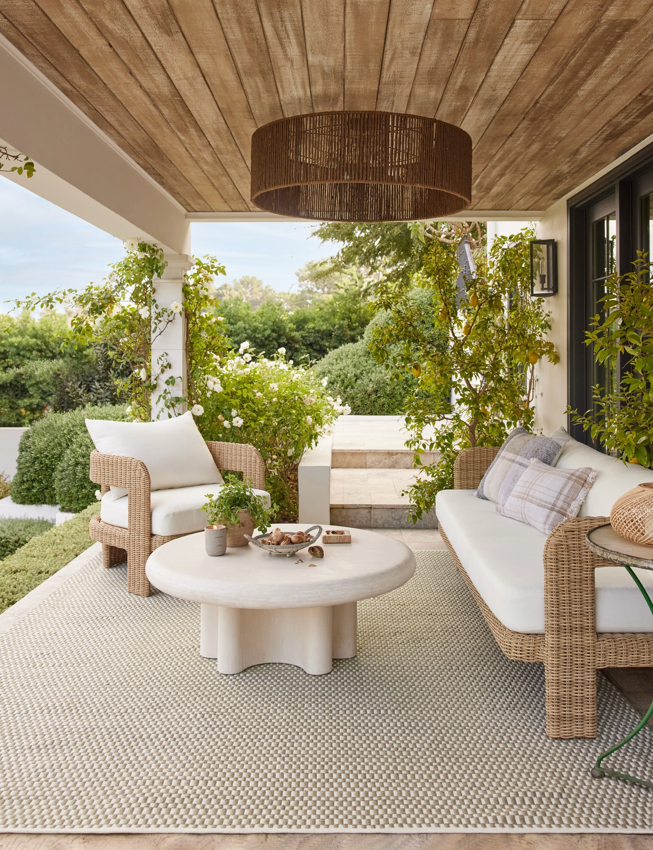 Dante Handwoven Indoor/Outdoor Rug Swatch 12 x 12
