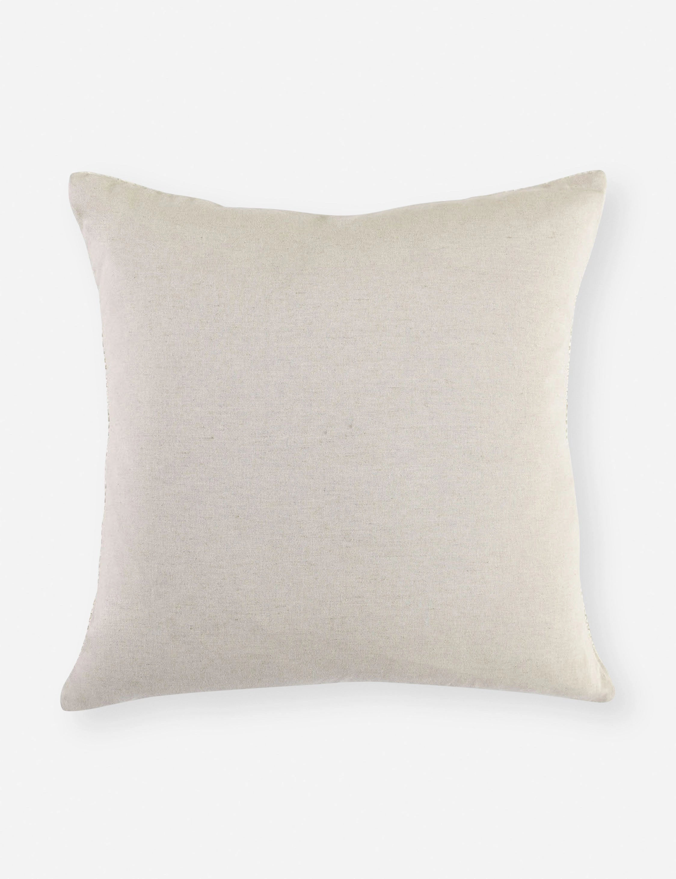 Dara Jute Pillow 22 x 22. Ivory