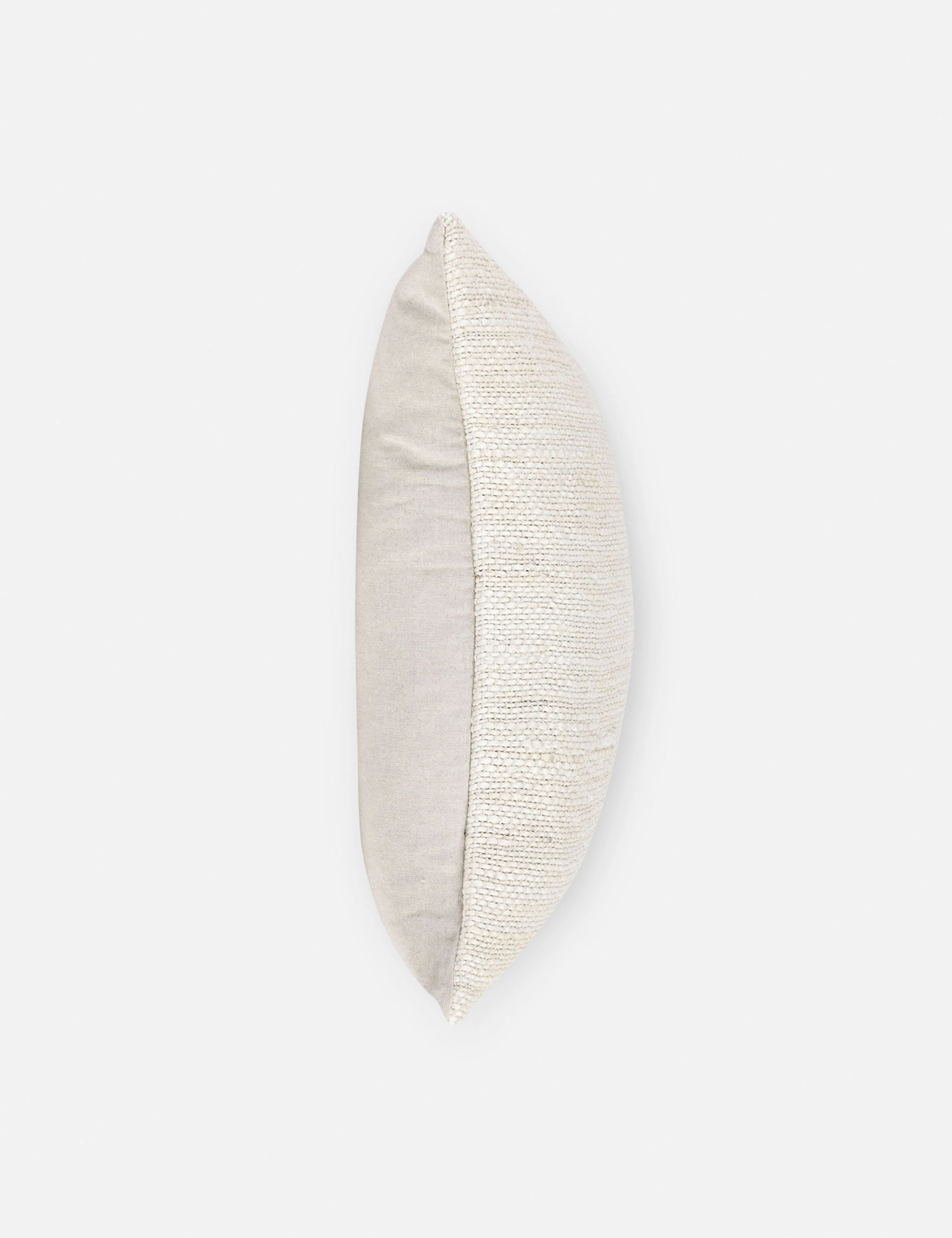 Dara Jute Pillow 22 x 22. Ivory