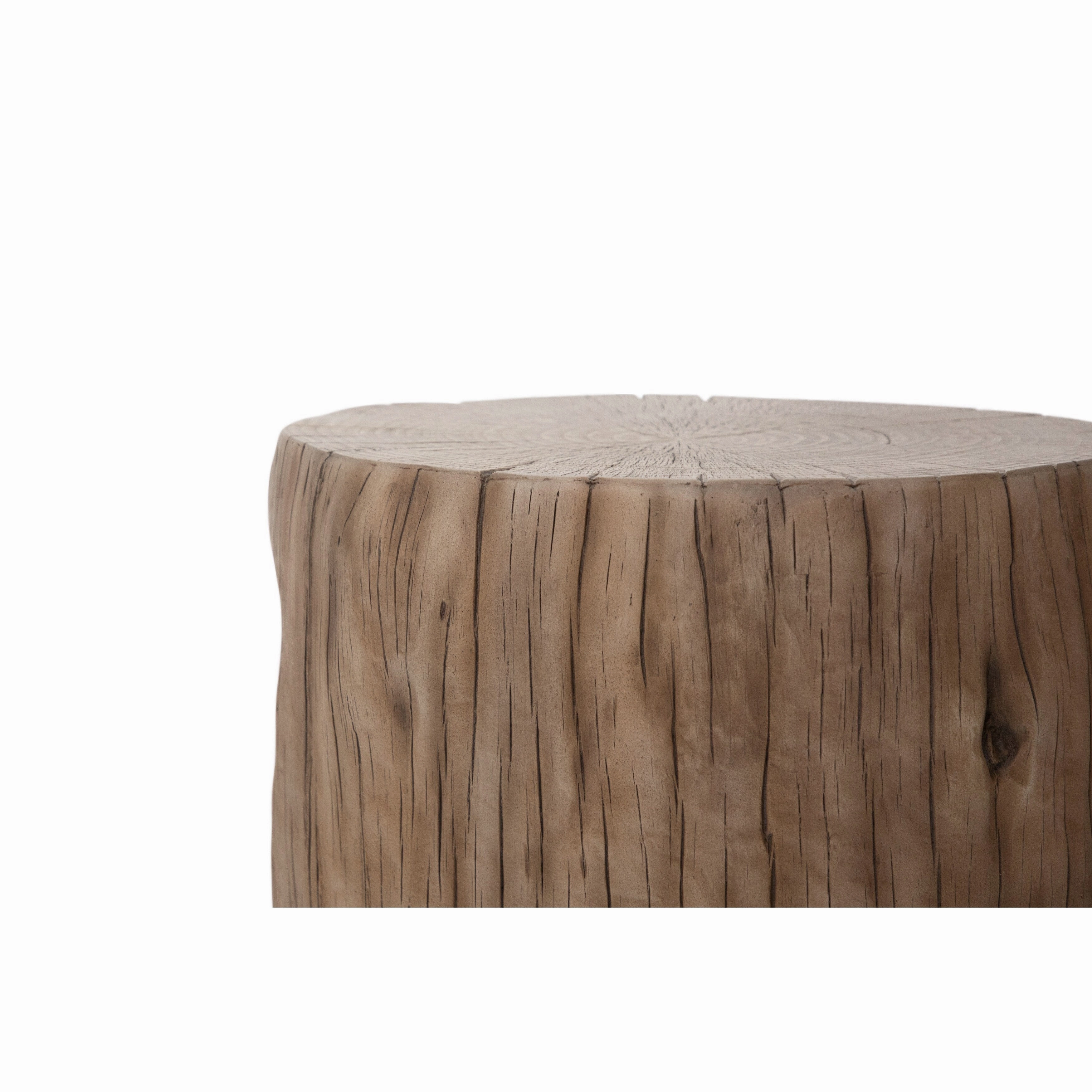 Elementi Home Daintree 28 Stump Concrete Coffee Table - 27.6 X 26.4 X 16