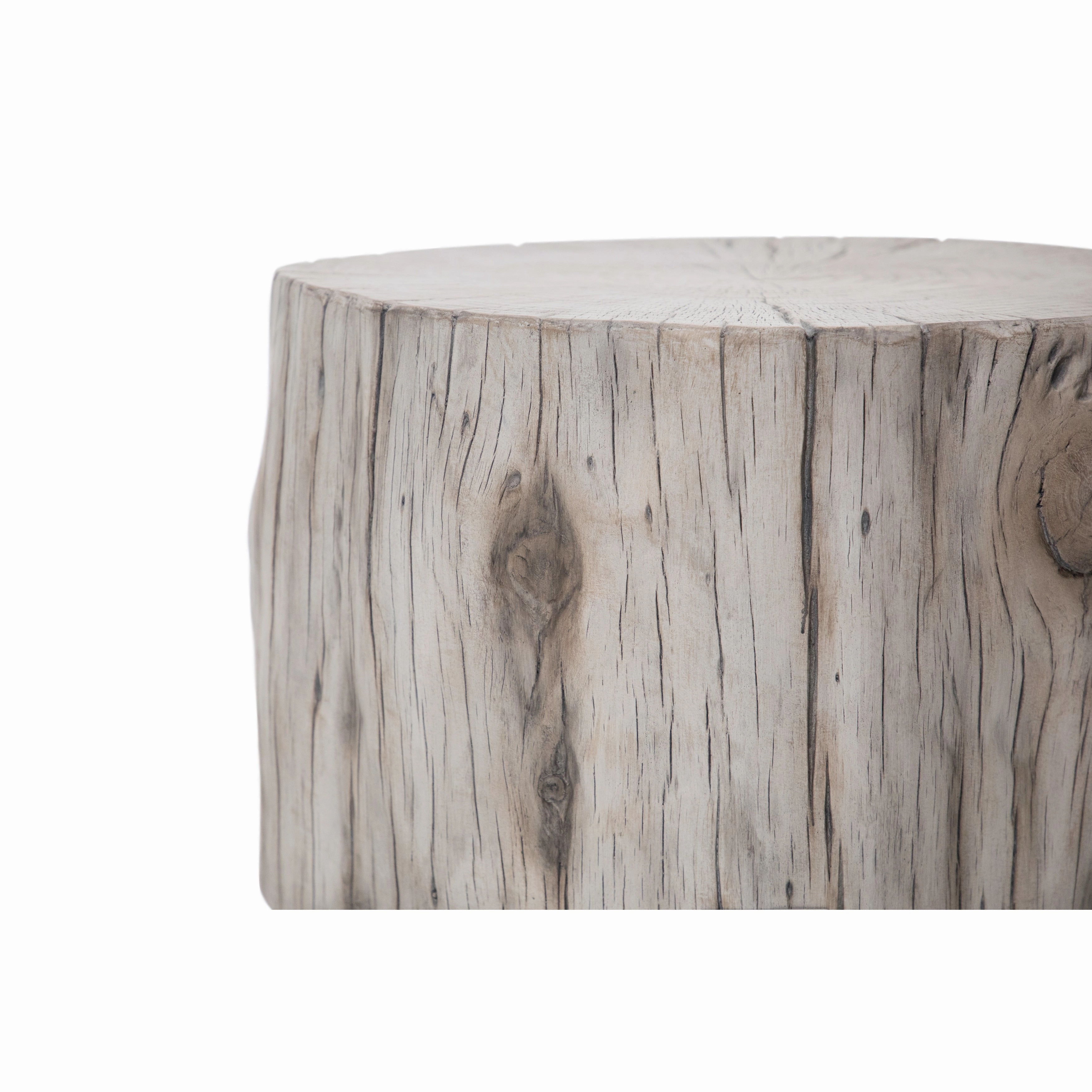 Elementi Home Daintree 28 Stump Concrete Coffee Table - 27.6 X 26.4 X 16