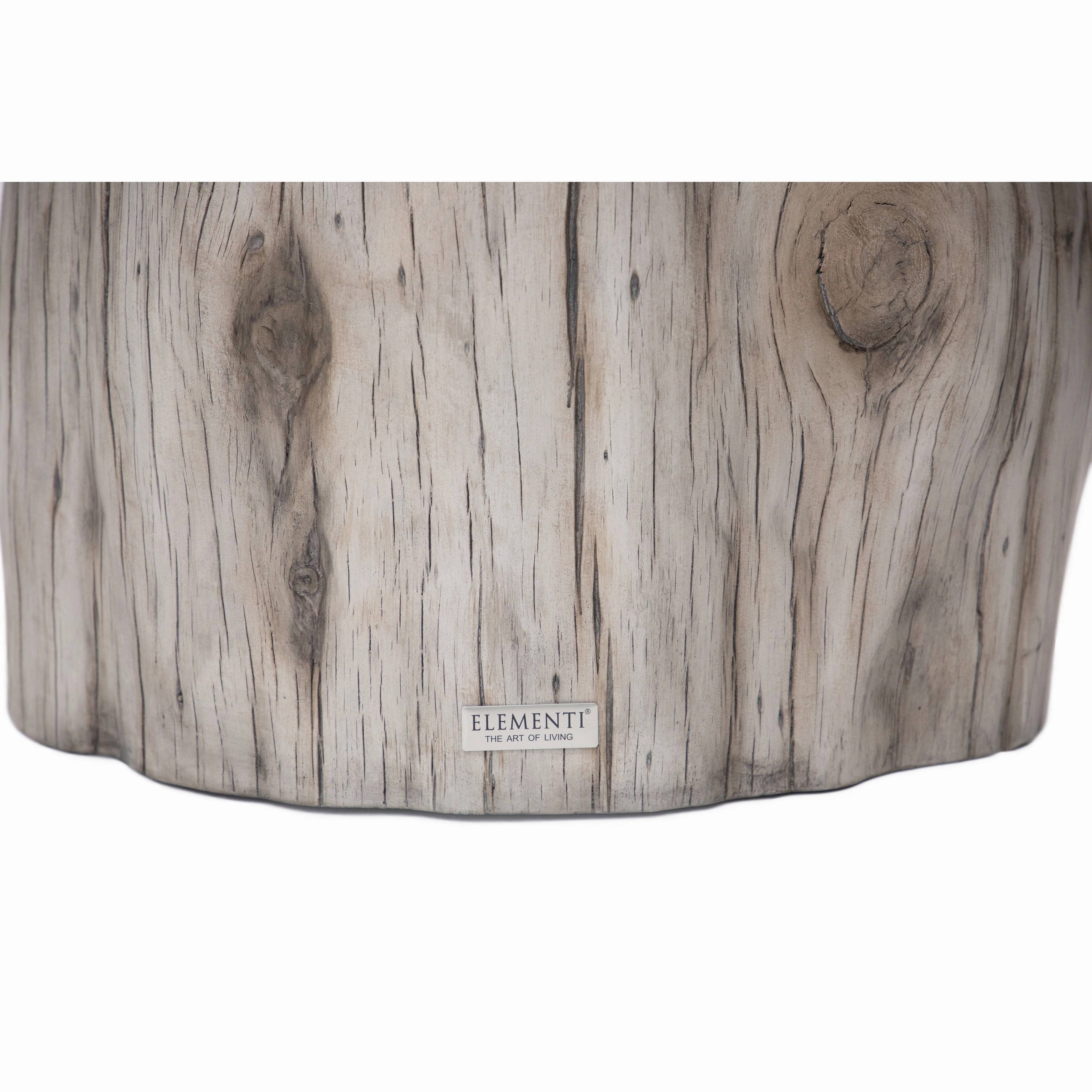 Elementi Home Daintree 28 Stump Concrete Coffee Table - 27.6 X 26.4 X 16