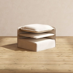 Elevate Comfort Layer Set for End Chair | Blended Weave in Oat