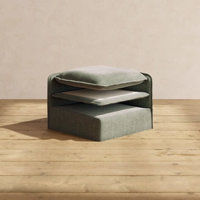 Elevate Comfort Layer Set for End Chair | Heirloom Velvet in Willow