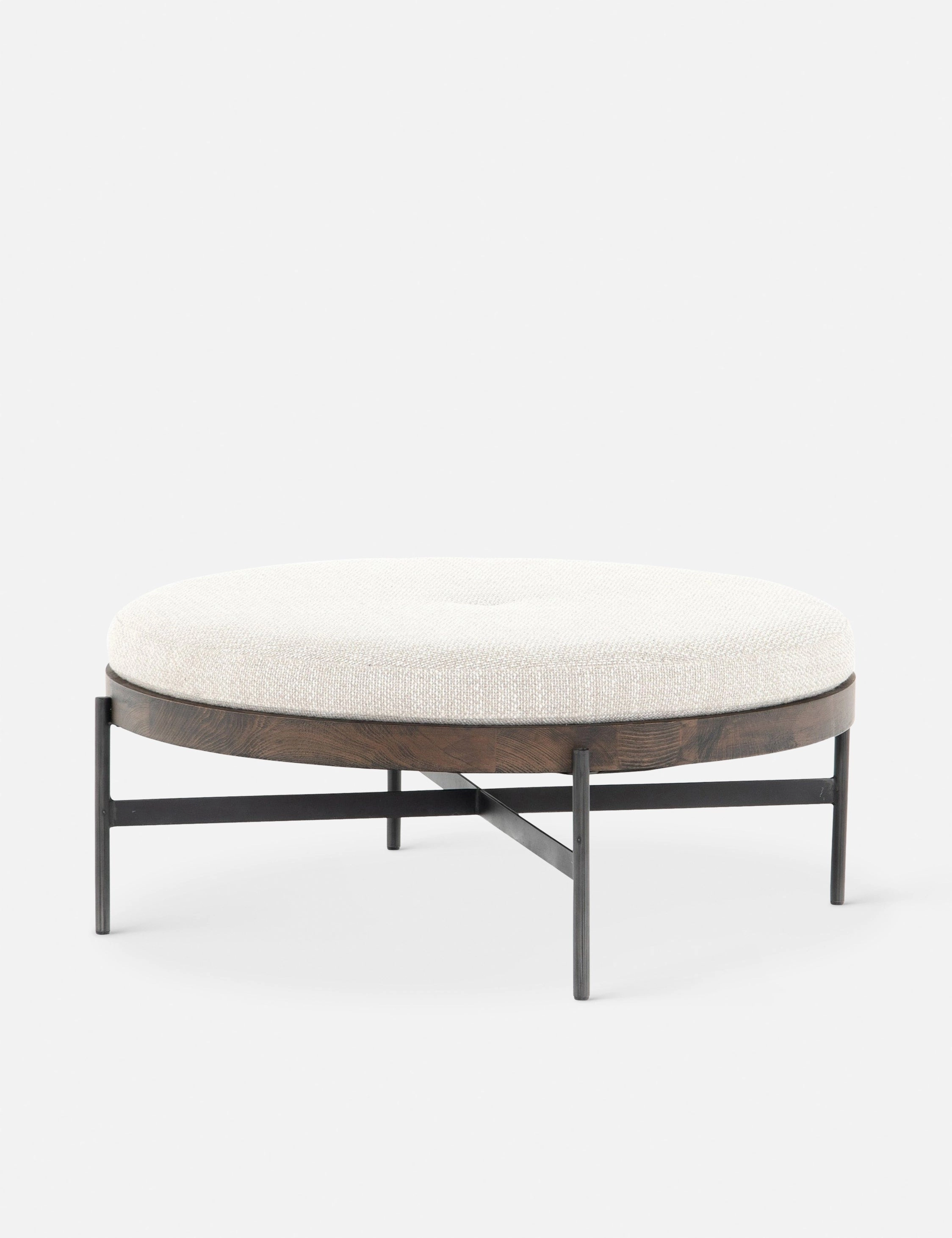 Emile Round Ottoman