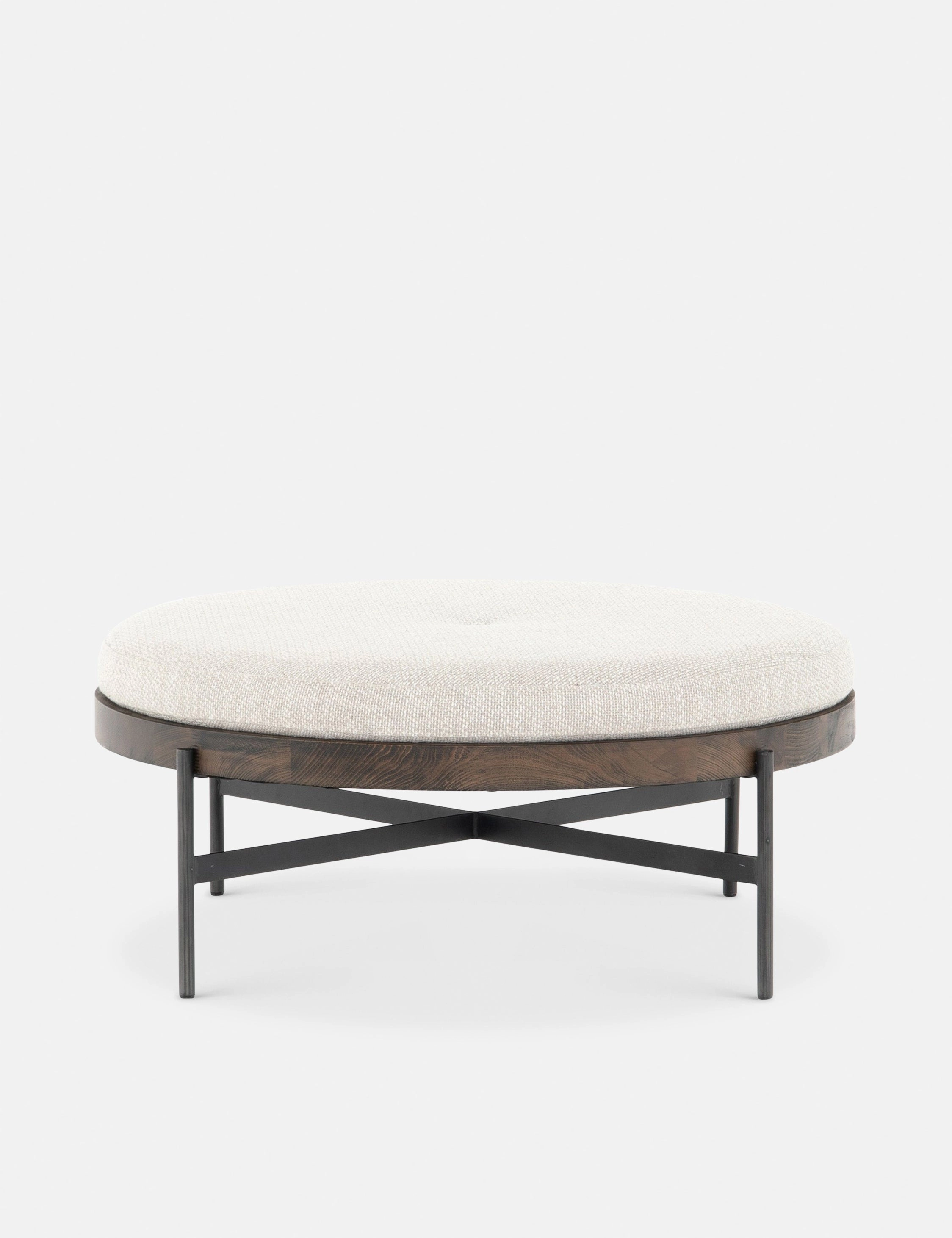 Emile Round Ottoman