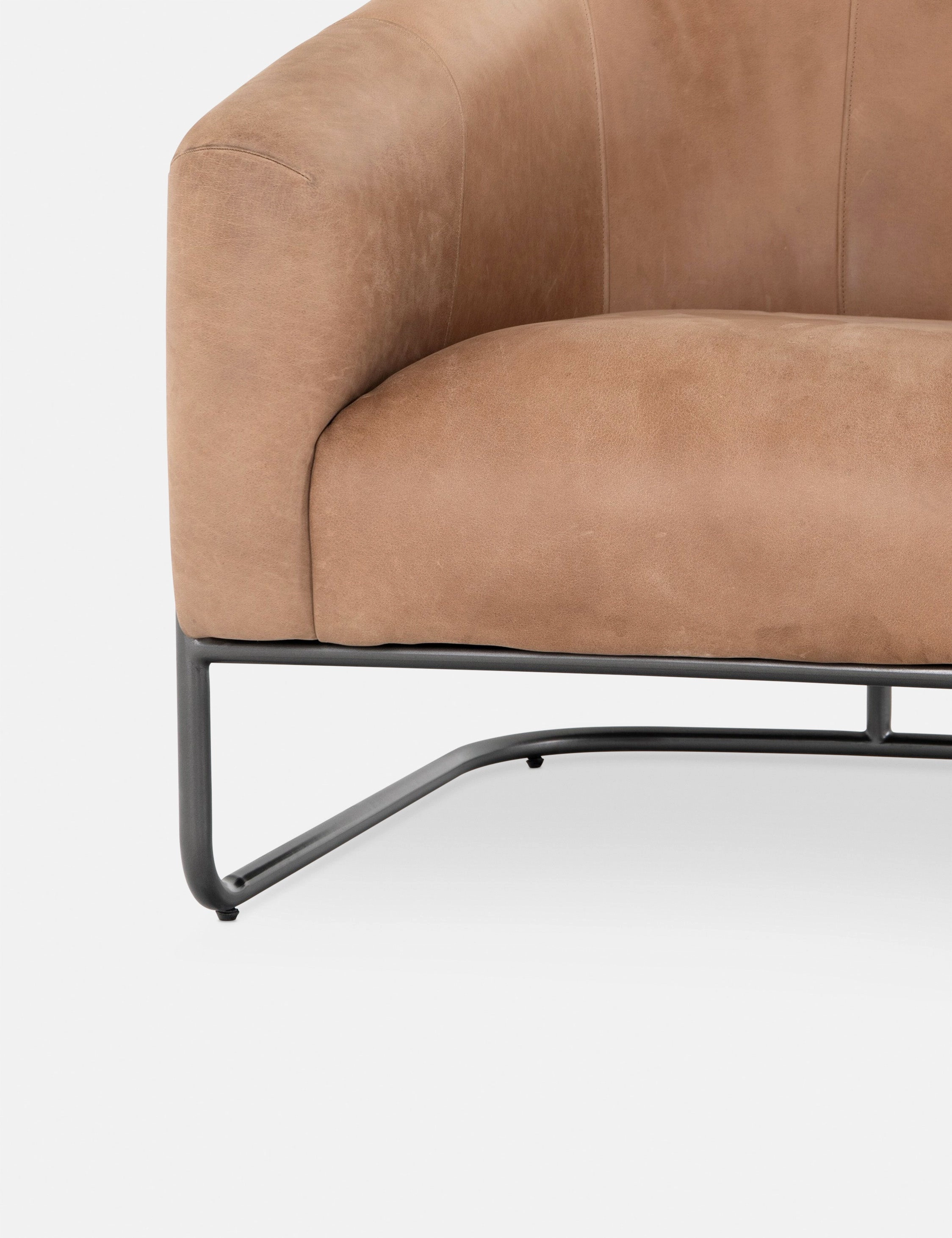 Gianni Leather Accent Chair