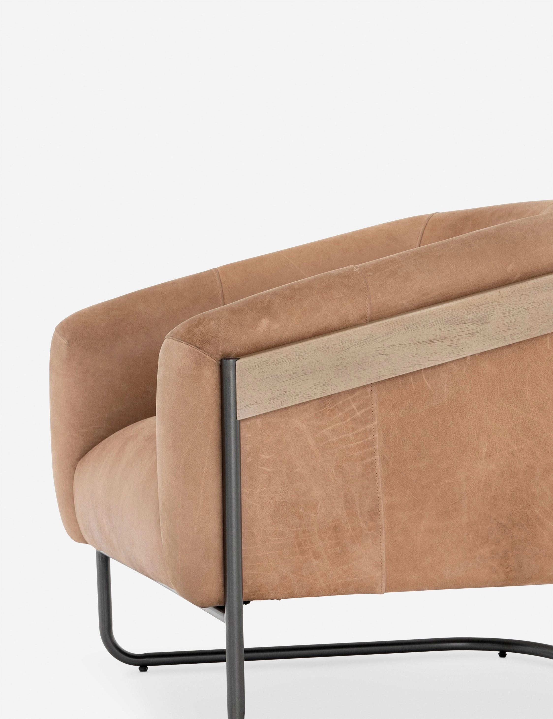 Gianni Leather Accent Chair