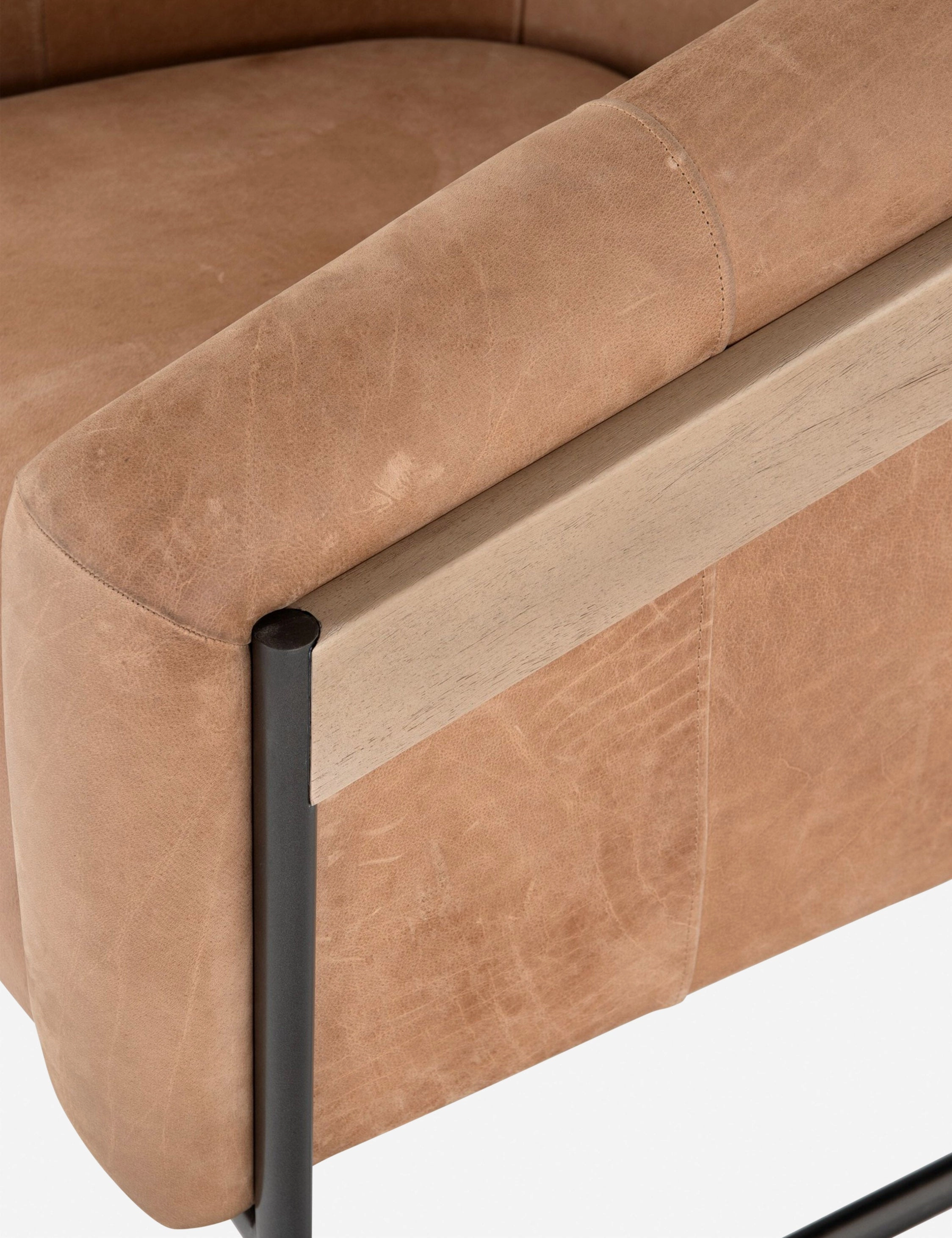 Gianni Leather Accent Chair