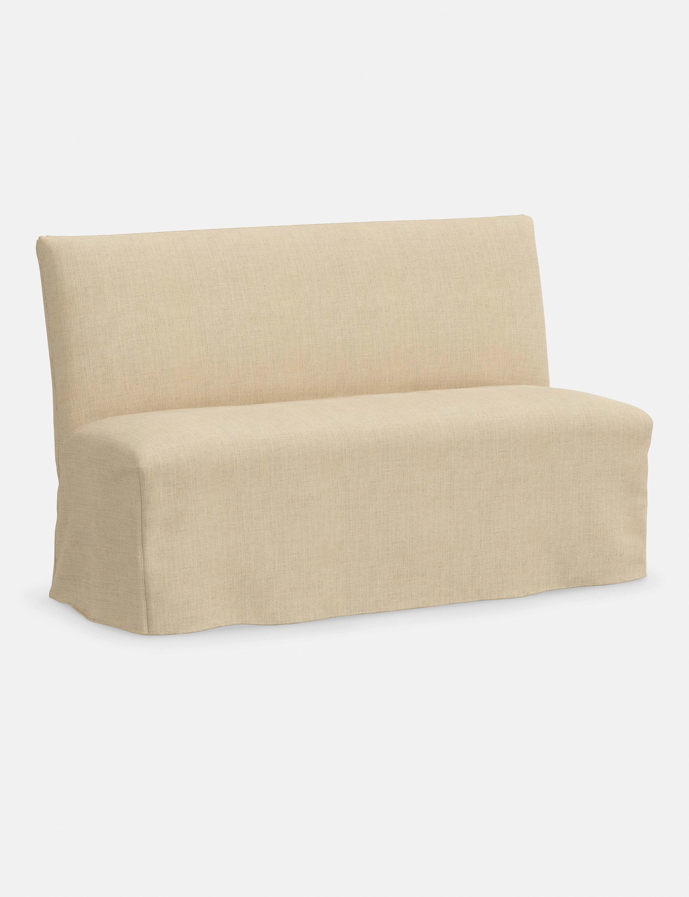 Haddan Slipcover Dining Bench