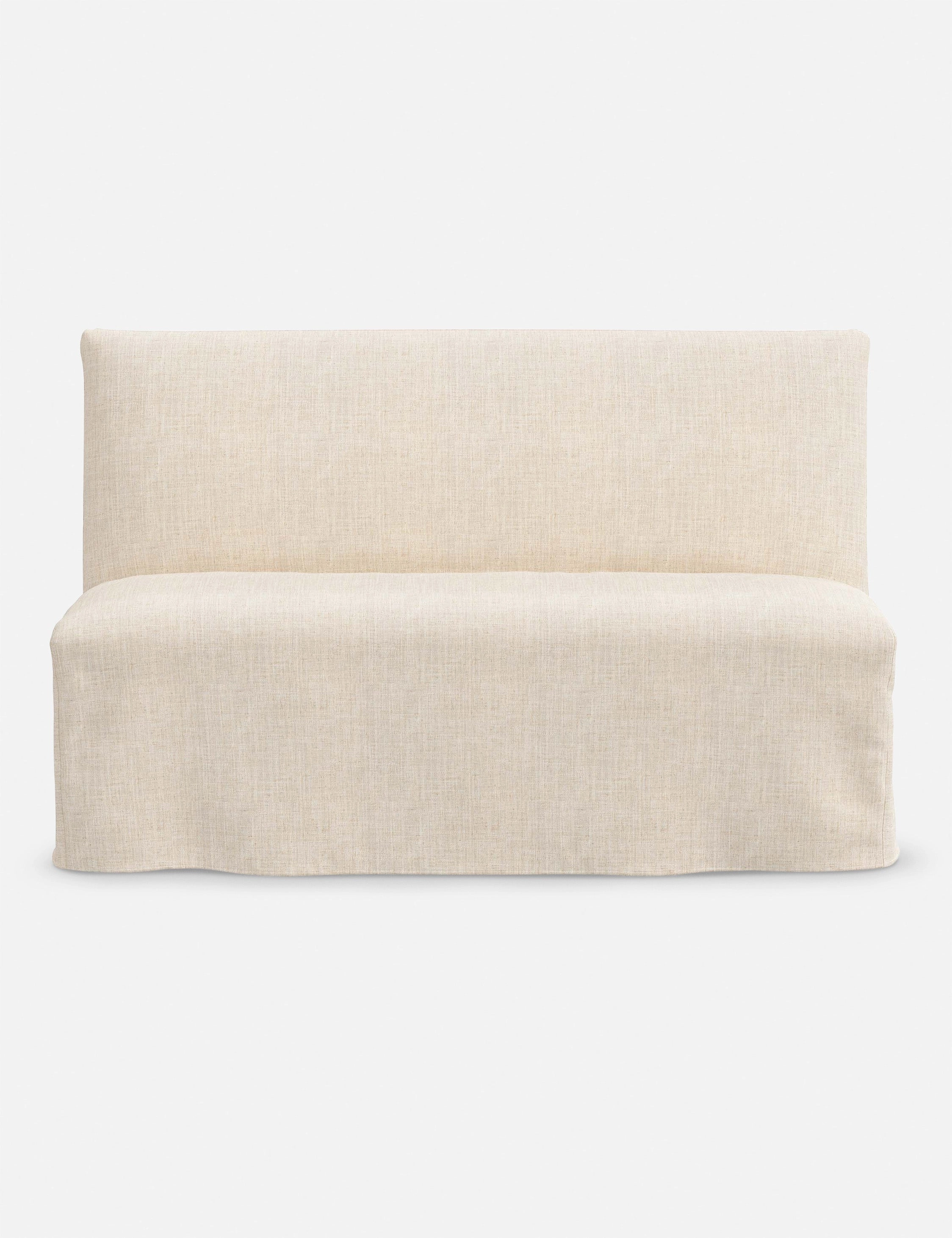 Haddan Slipcover Dining Bench