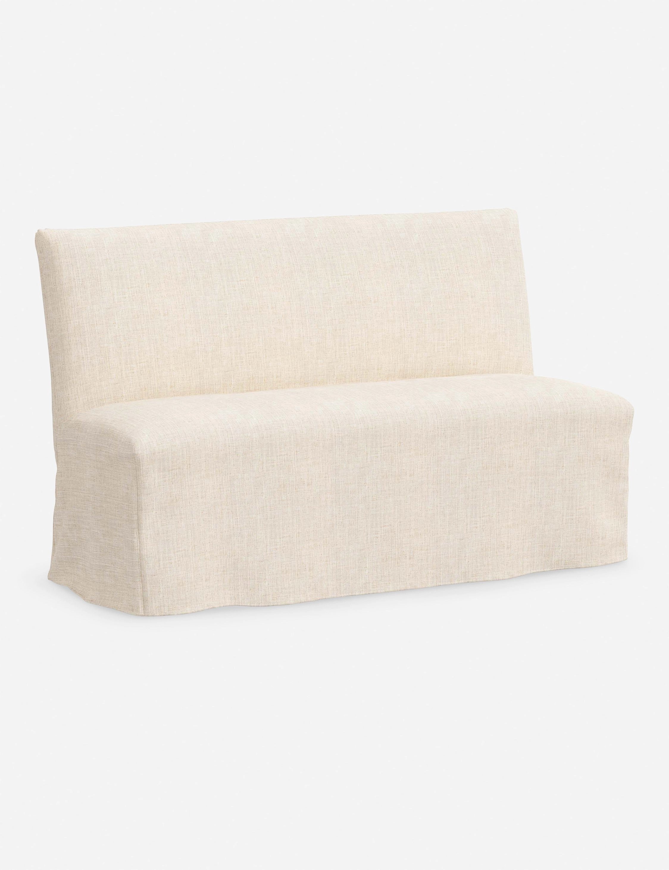 Haddan Slipcover Dining Bench