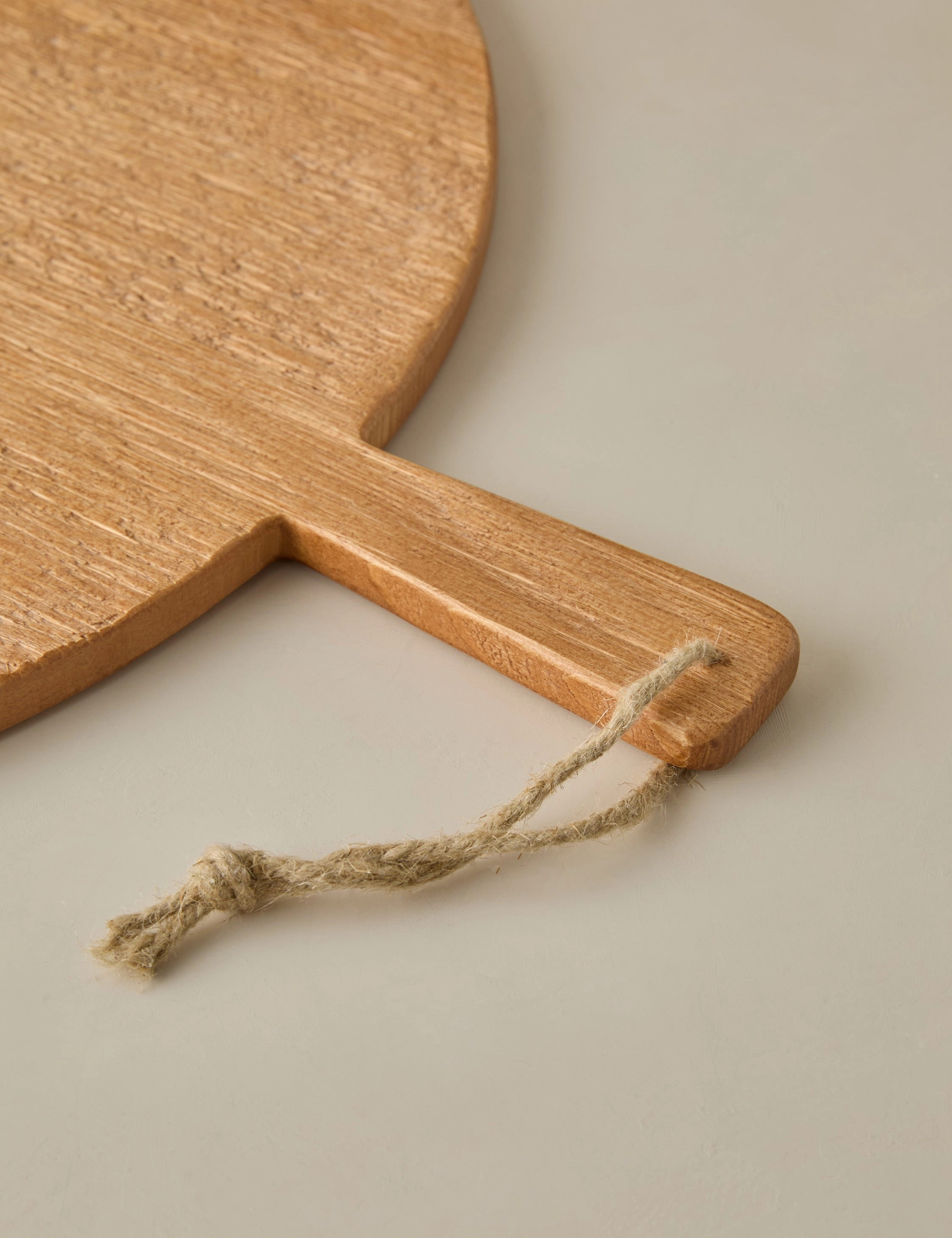 Handcrafted Round Pine Serving Board by etHOME