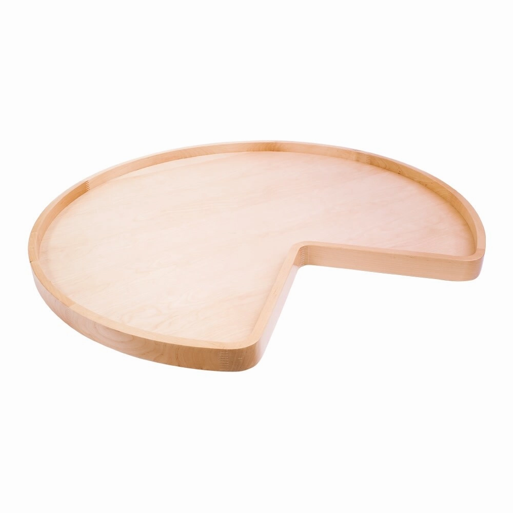 Hardware Resources 28 Inch Kidney Shape Lazy Susan Shelf with