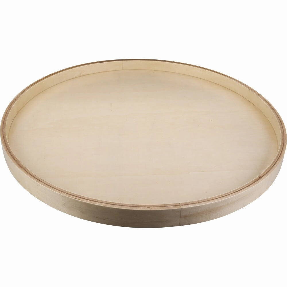 Hardware Resources 28 Inch Round Shape Banded Lazy Susan with