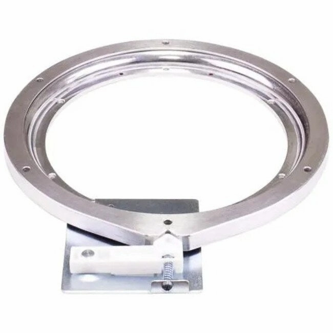 Hardware Resources 32 Inch Kidney Shape Lazy Susan Shelf with