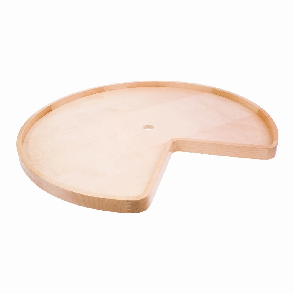 Hardware Resources 32 Inch Kidney Shape Lazy Susan Shelf with