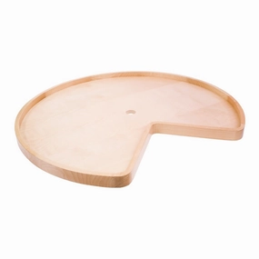 Hardware Resources 32 Inch Kidney Shape Lazy Susan Shelf with