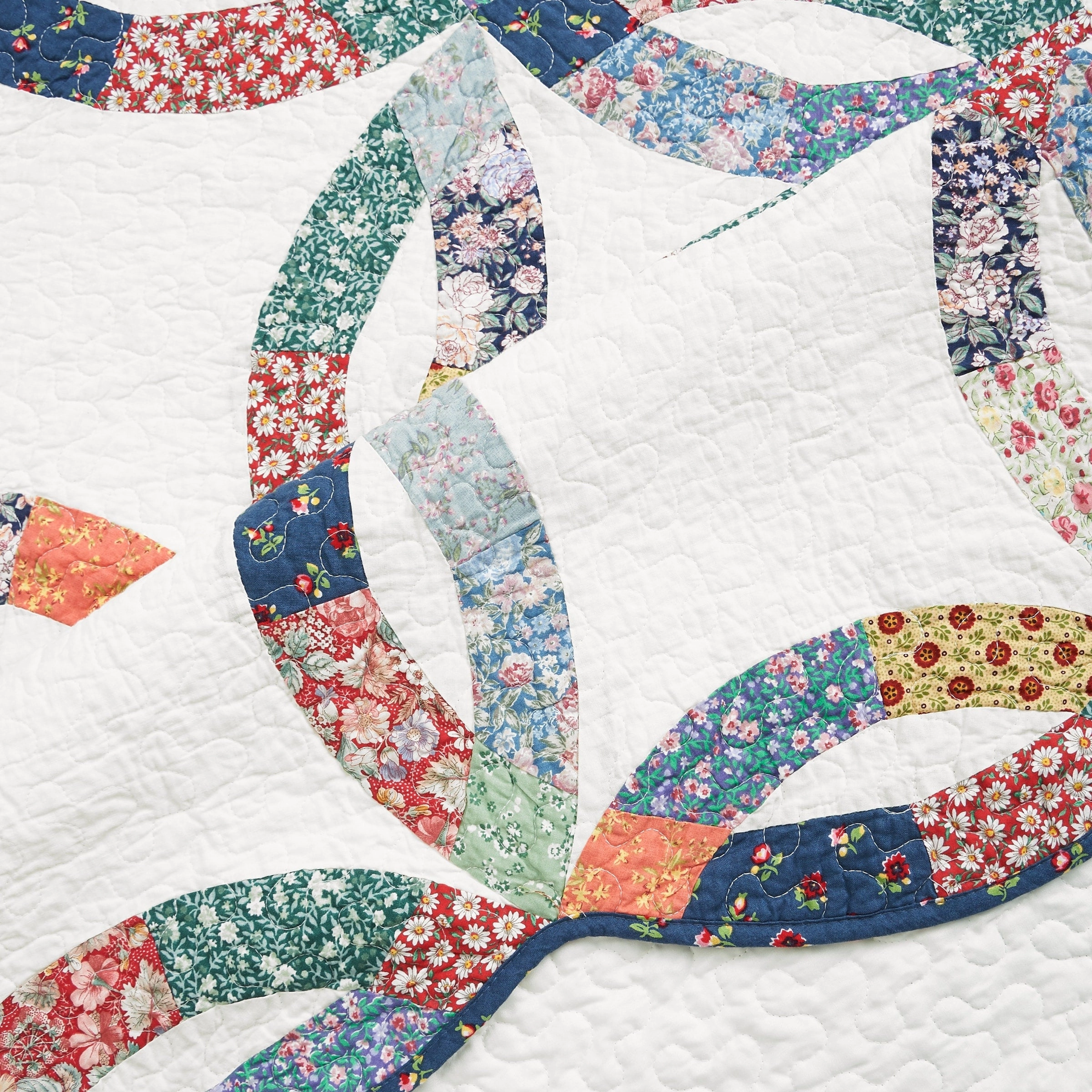 Heritage Wedding Ring Quilt Set