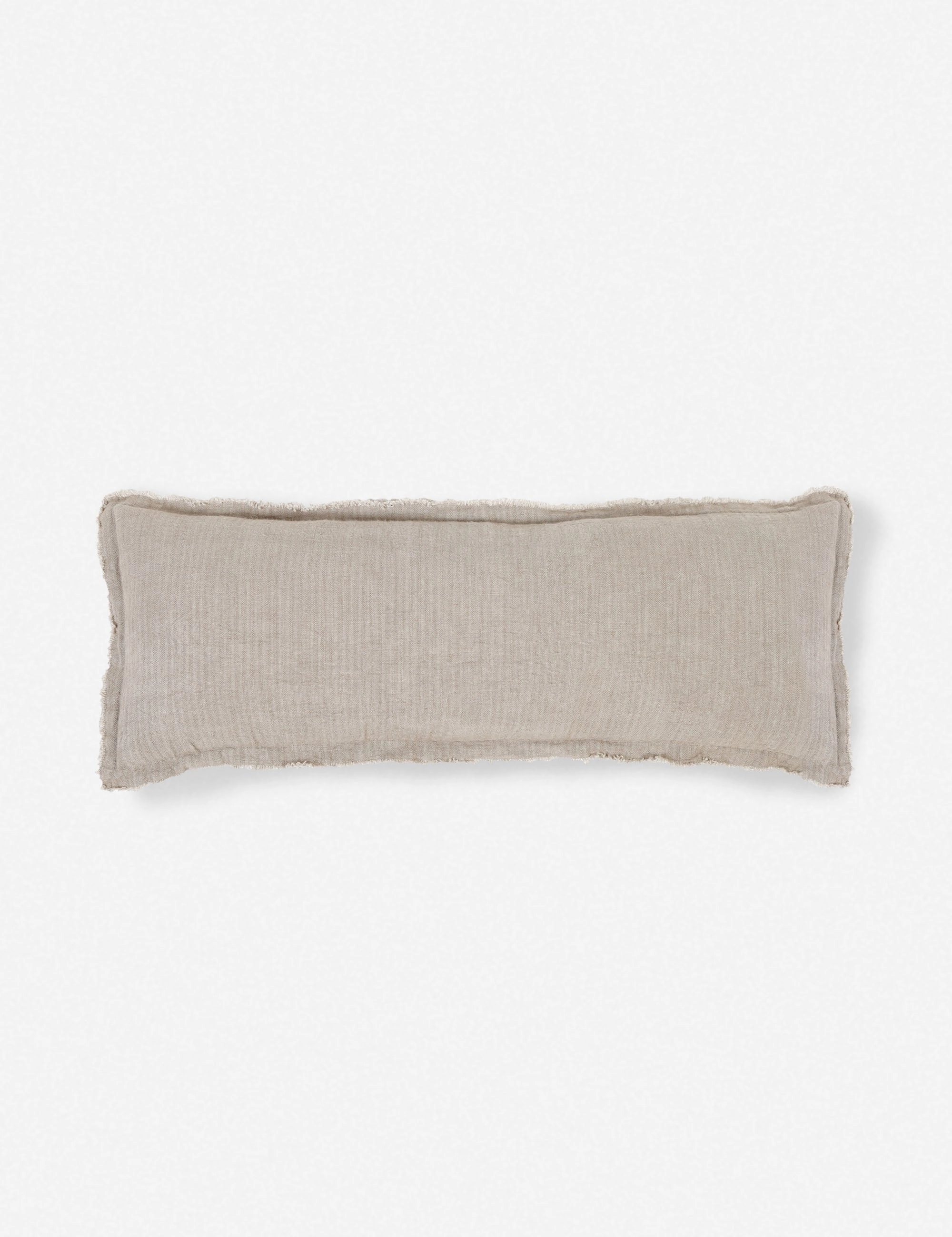 Laurel Stonewashed Linen Lumbar Pillow by Pom Pom at Home