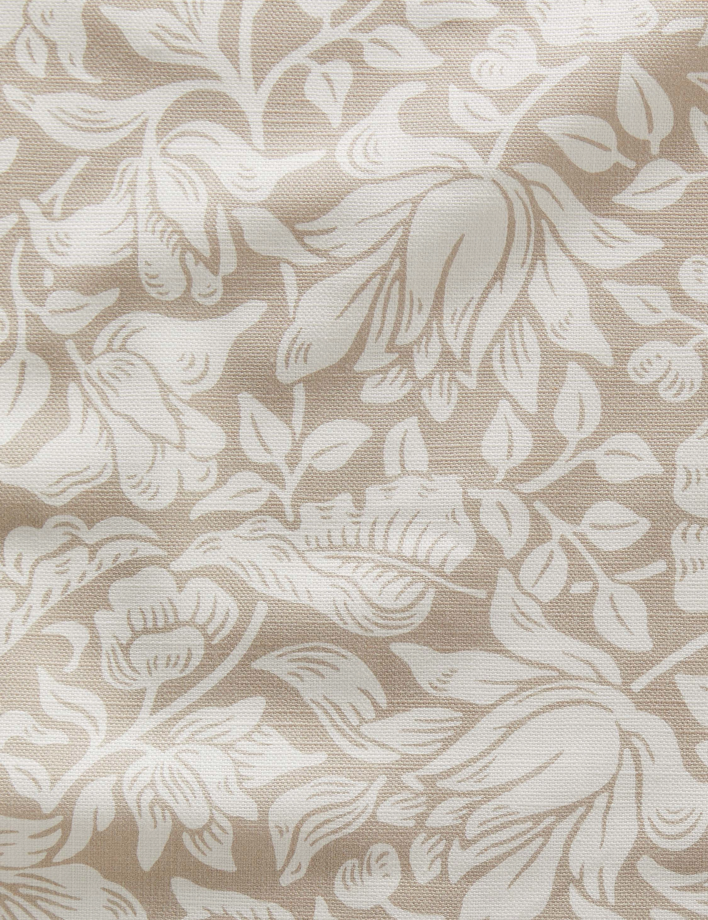 Mallow Cotton / Linen Blend Fabric by Morris & Co.