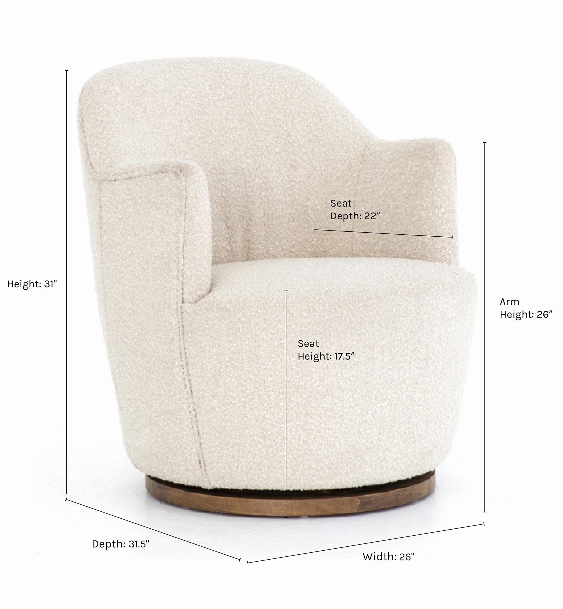 Margie Swivel Chair