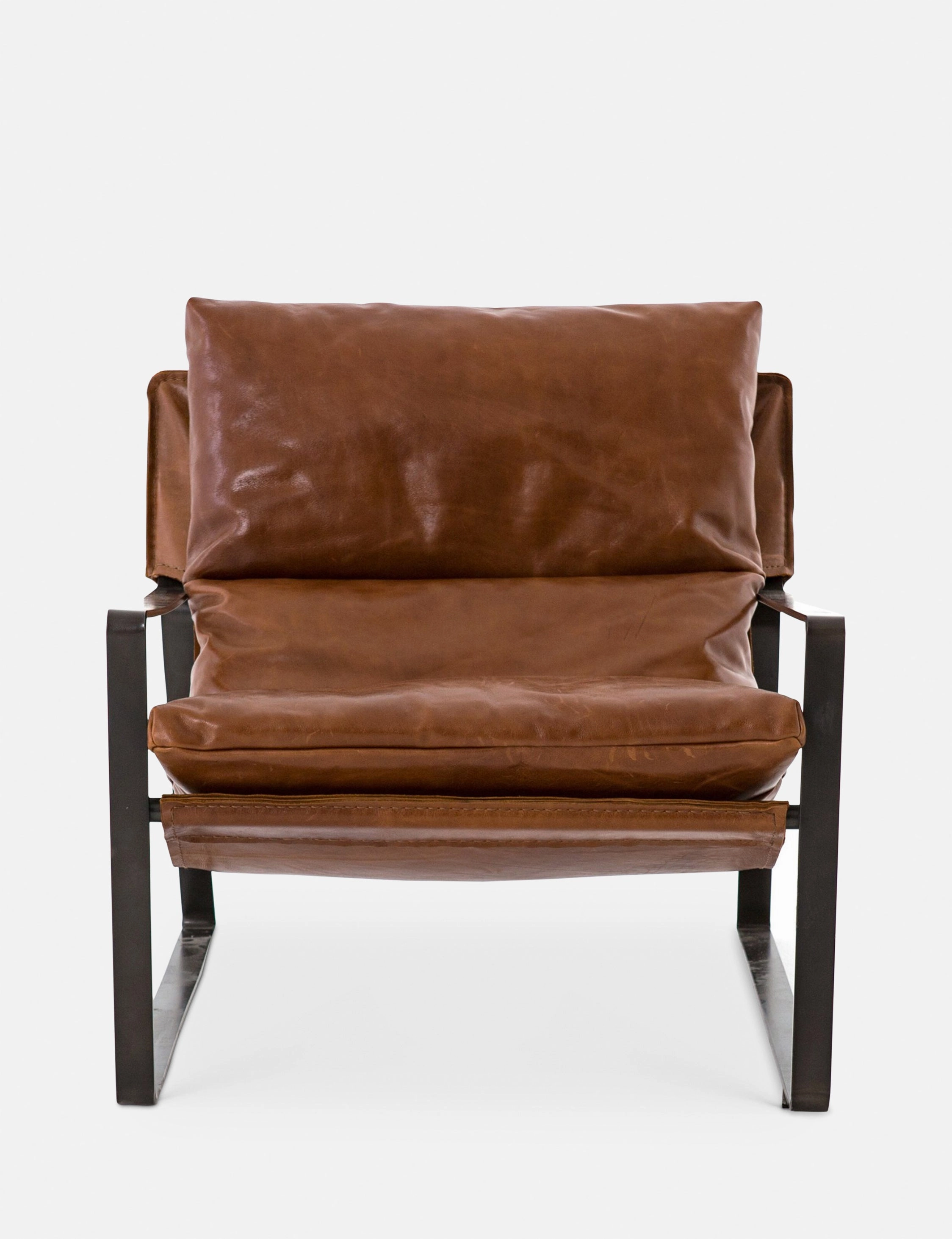 Marlyne Leather Accent Chair