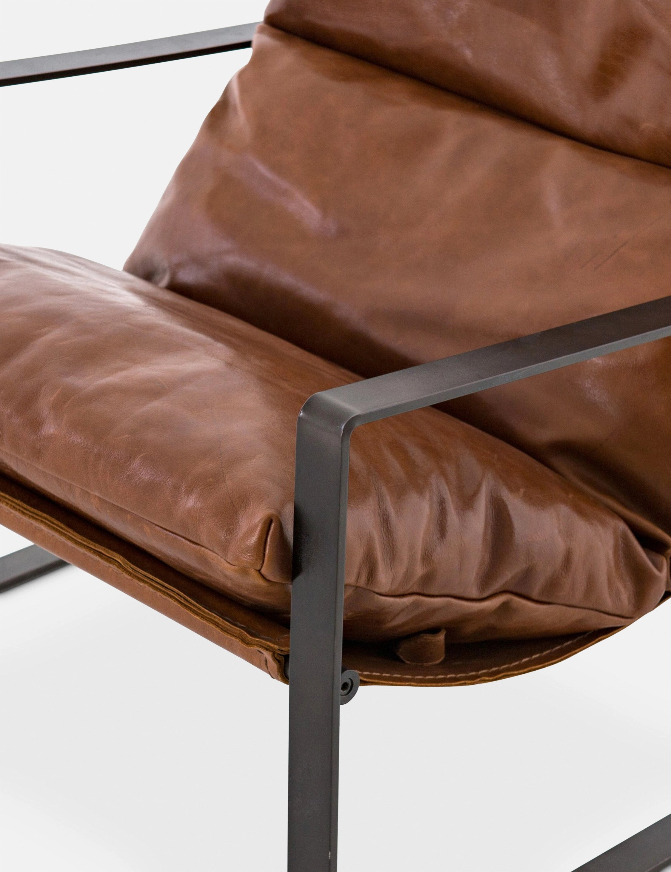 Marlyne Leather Accent Chair
