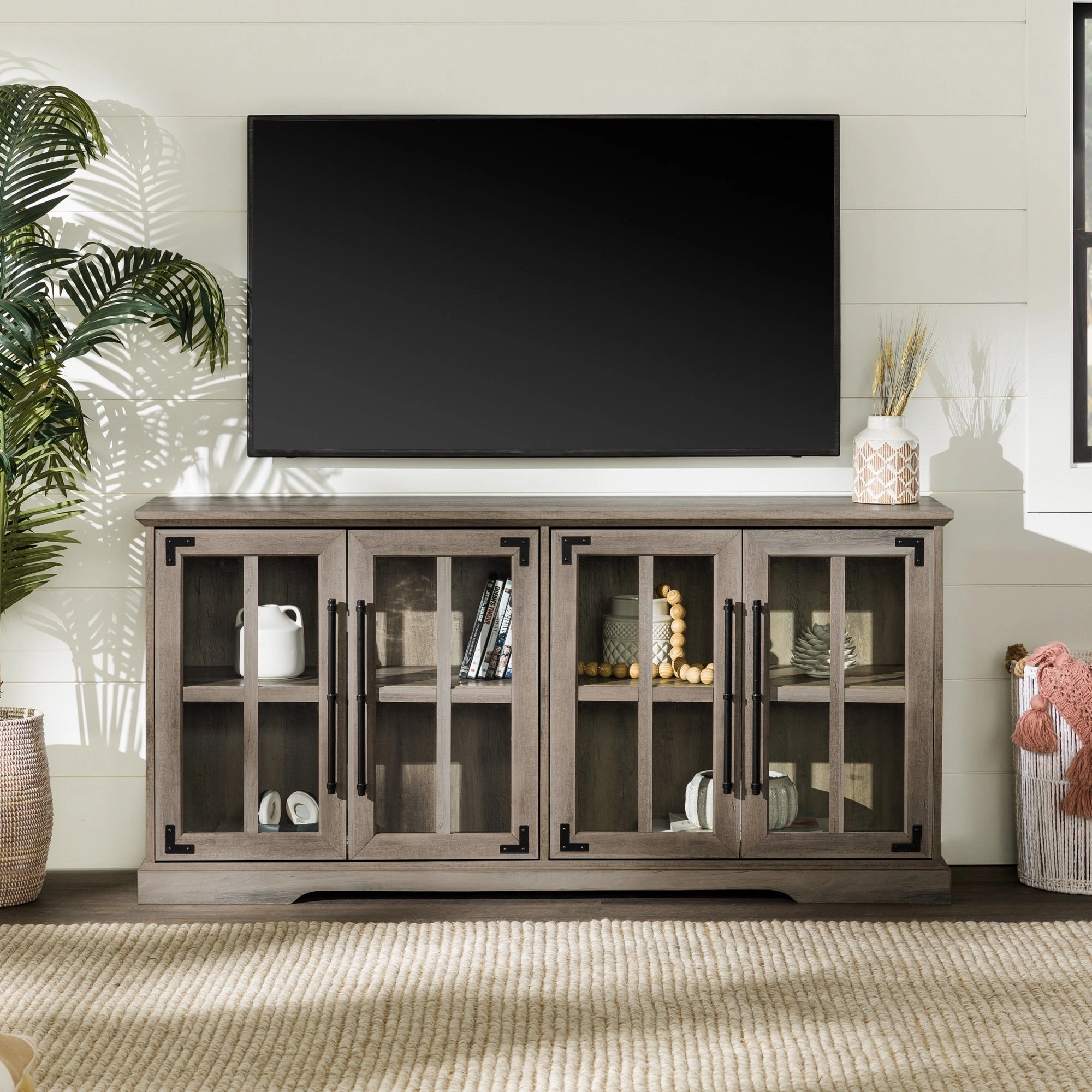 Middlebrook 58-inch Rustic 4-Door TV Stand