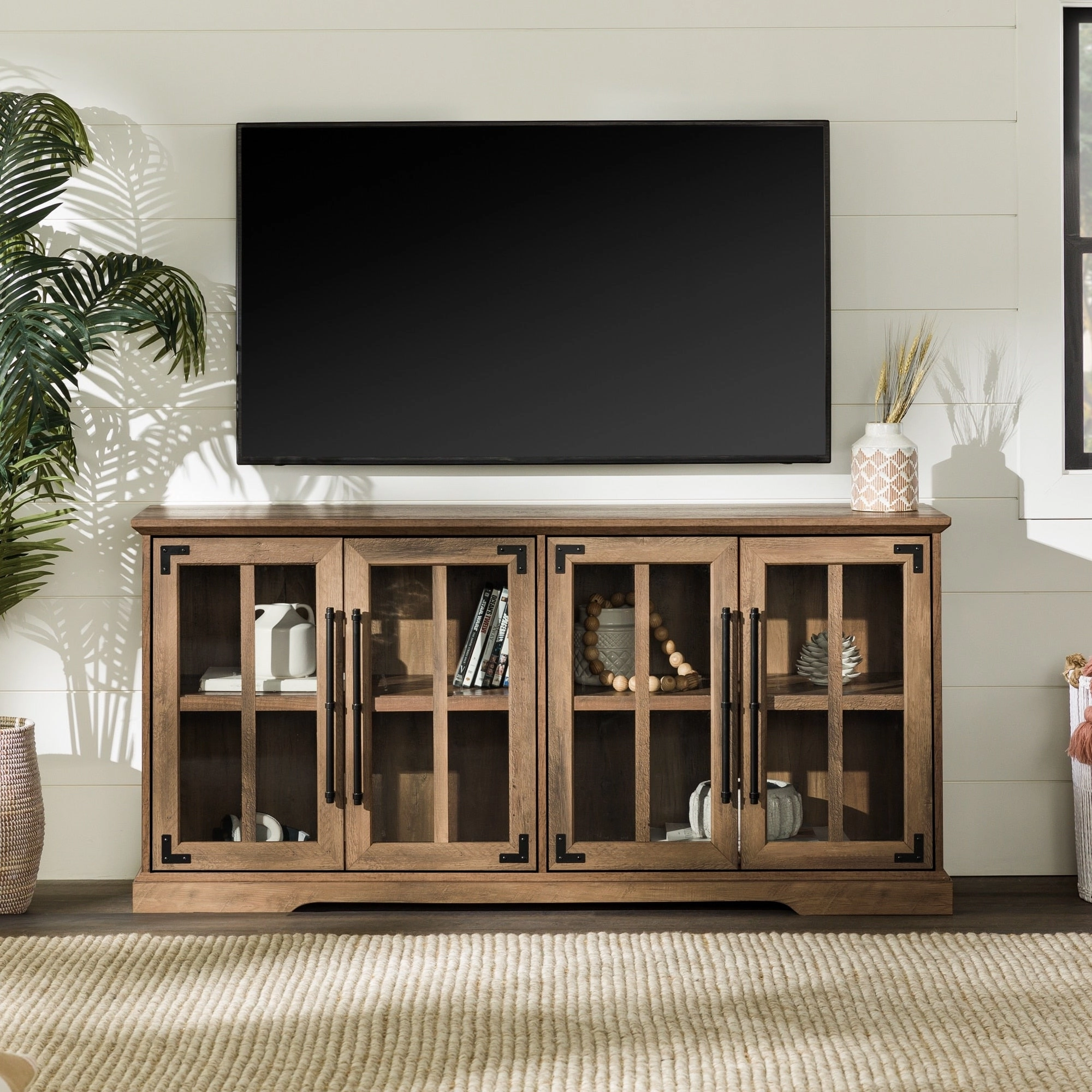 Middlebrook 58-inch Rustic 4-Door TV Stand