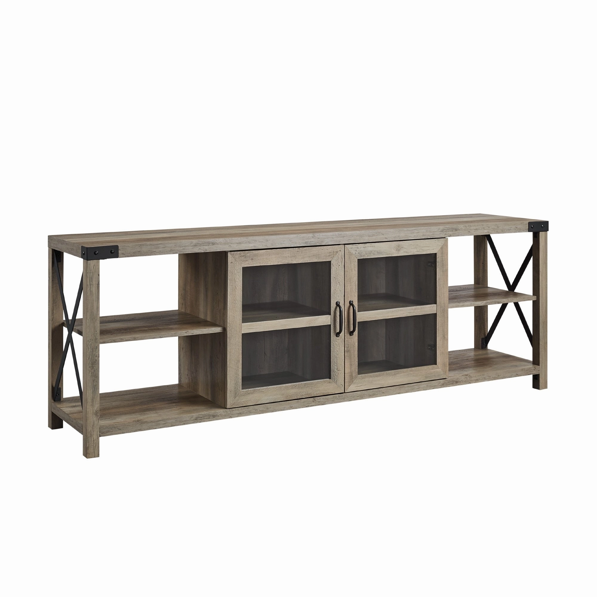 Middlebrook 70-inch Metal X-Accent TV Console