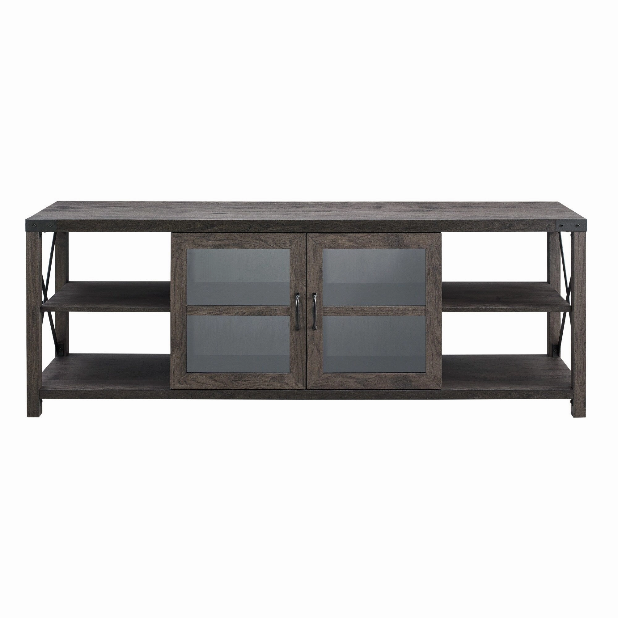 Middlebrook 70-inch Metal X-Accent TV Console