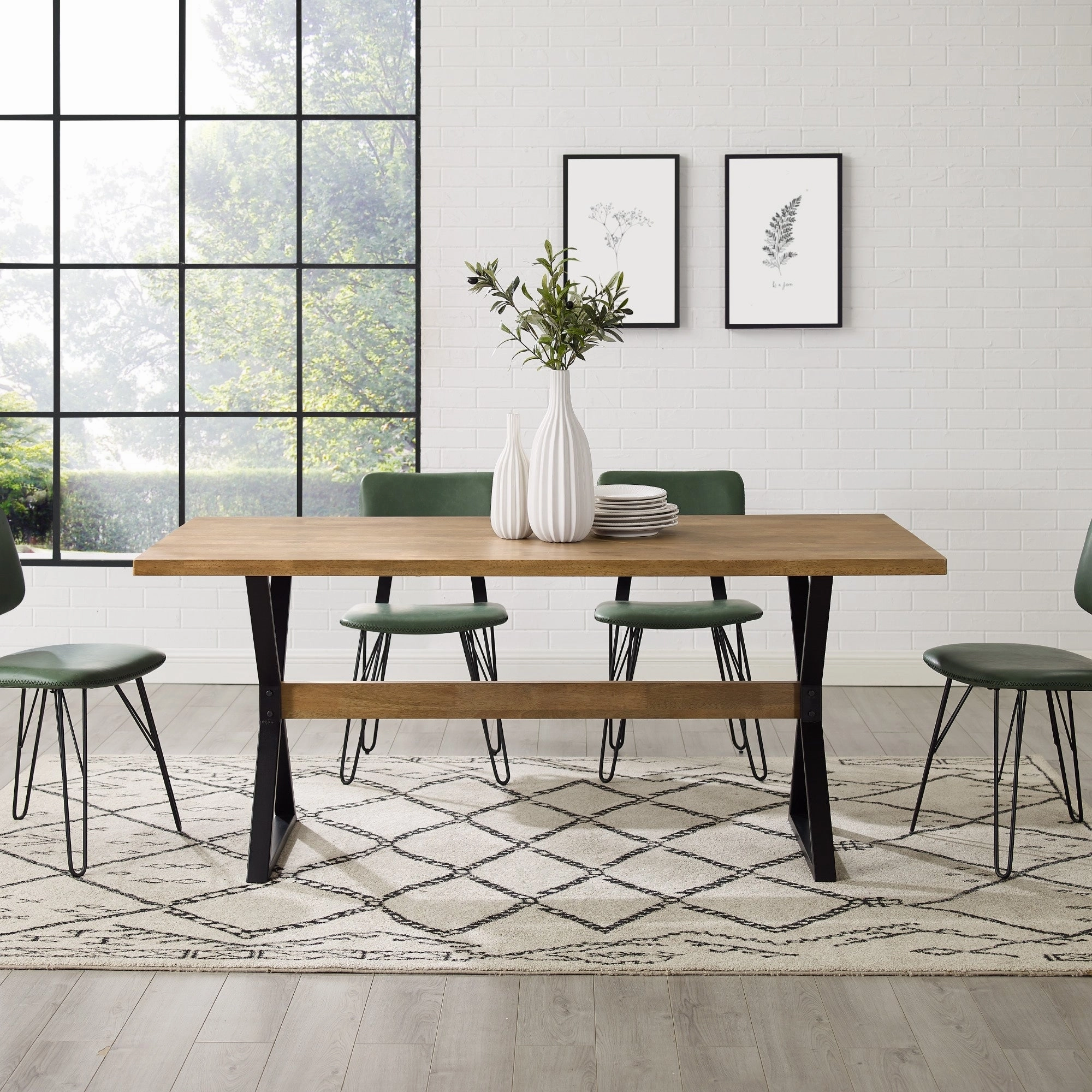 Middlebrook 72-Inch X-Leg Dining Table