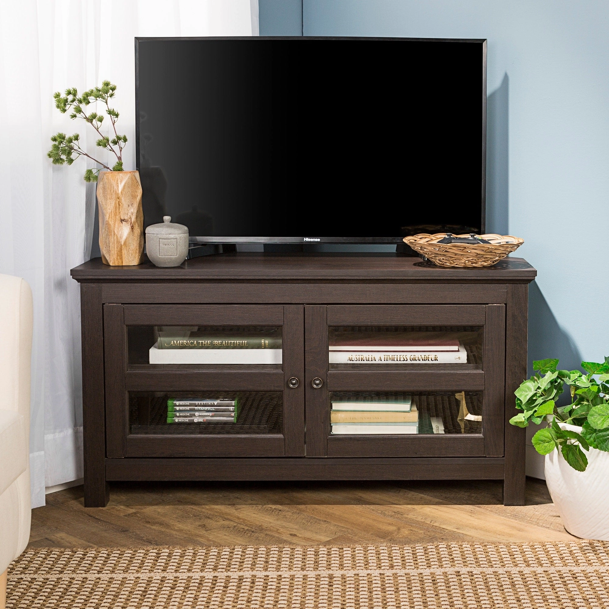 Middlebrook Bow Valley 44-inch Corner TV Stand