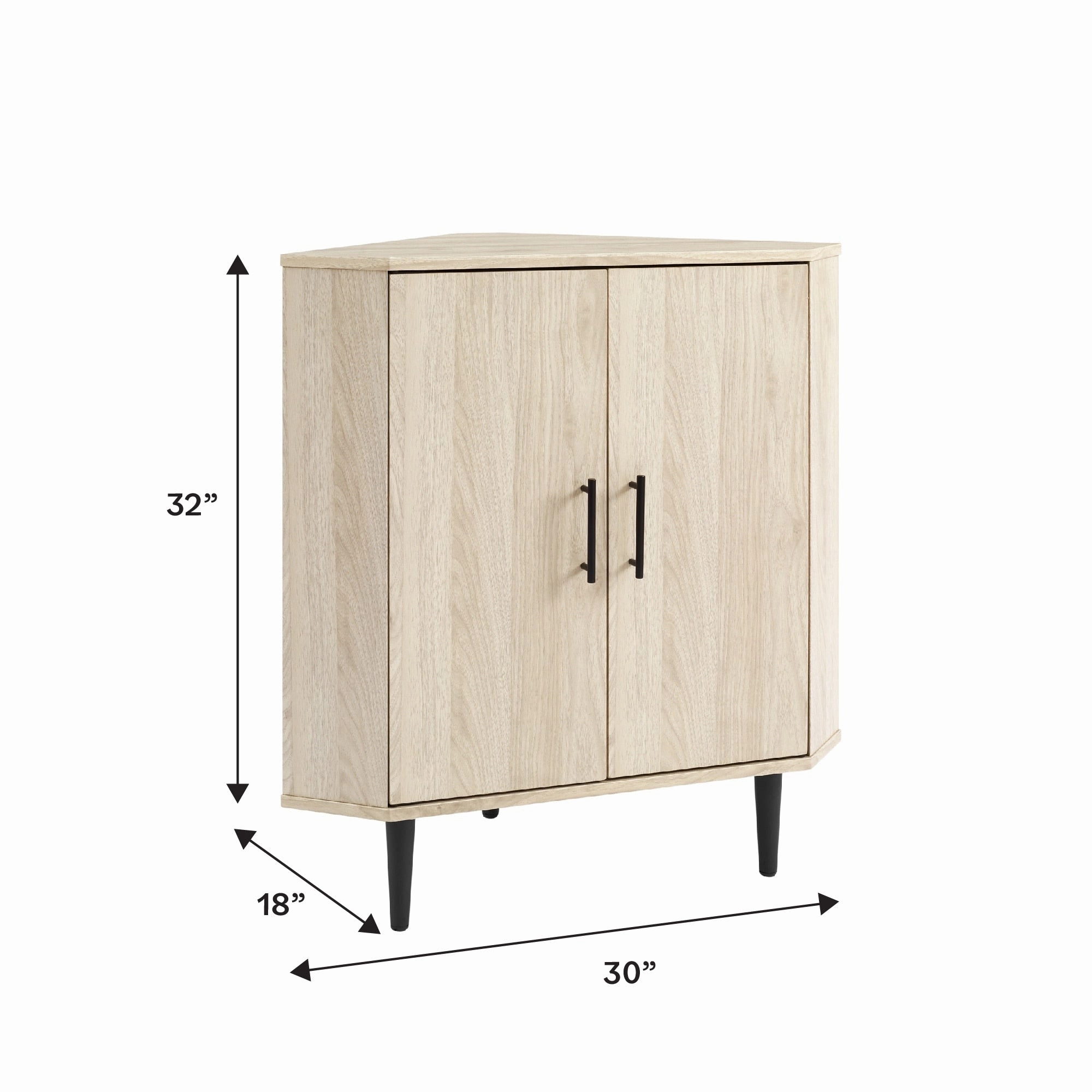 Middlebrook Designs 30-inch Corner Accent Cabinet