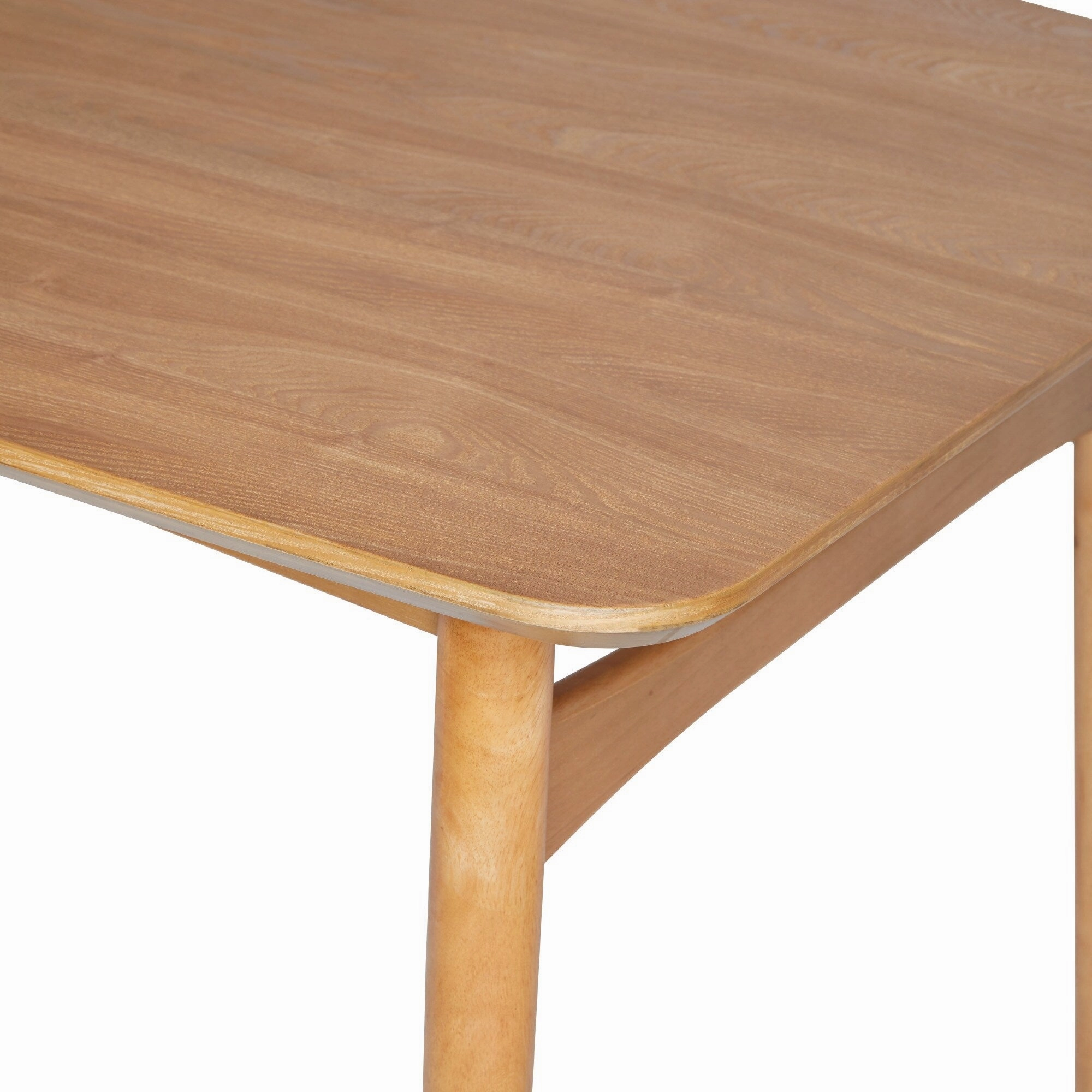 Middlebrook Designs Mid-Century Modern 59 Wood Dining Table