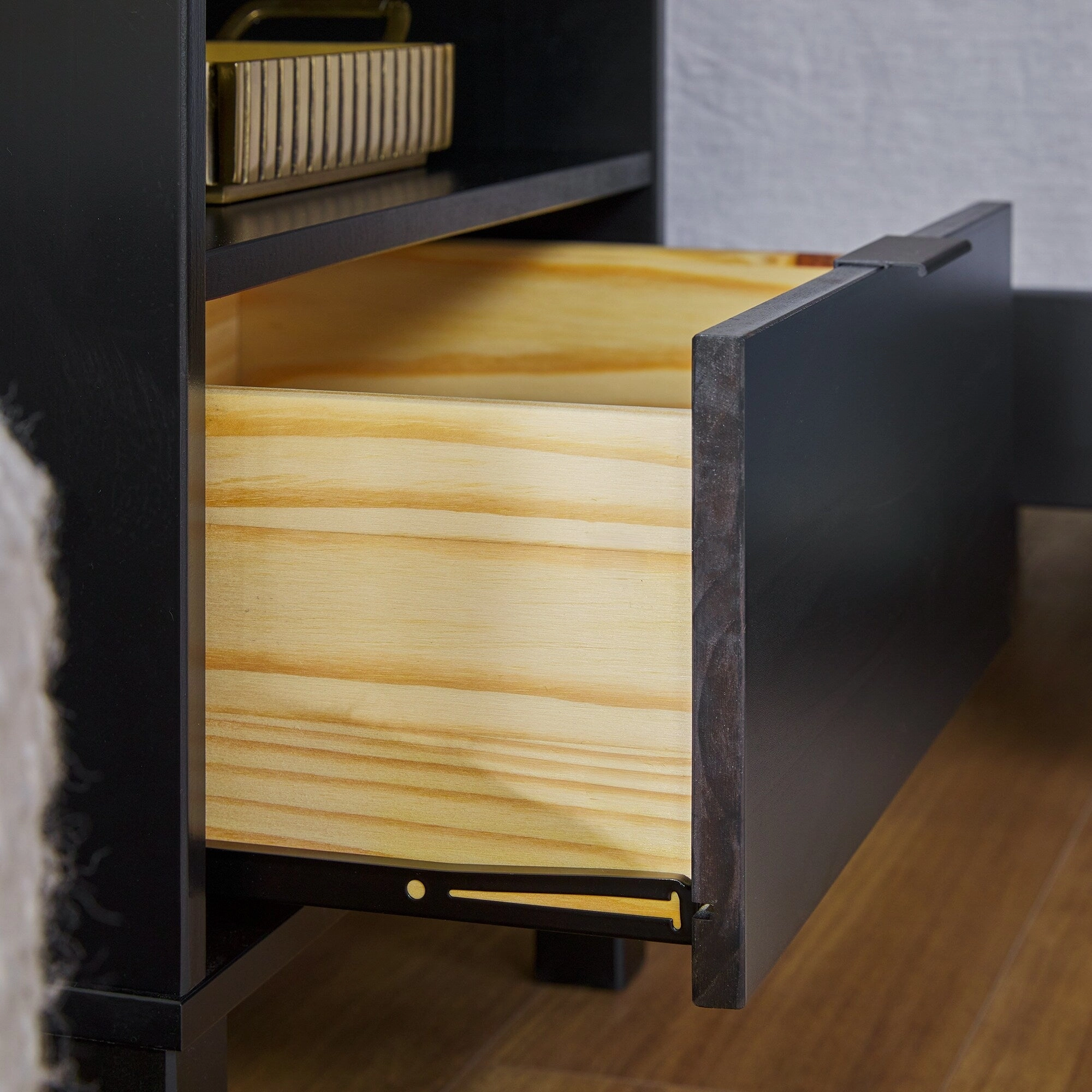 Middlebrook Designs Minimalist Curved-Top Nightstand